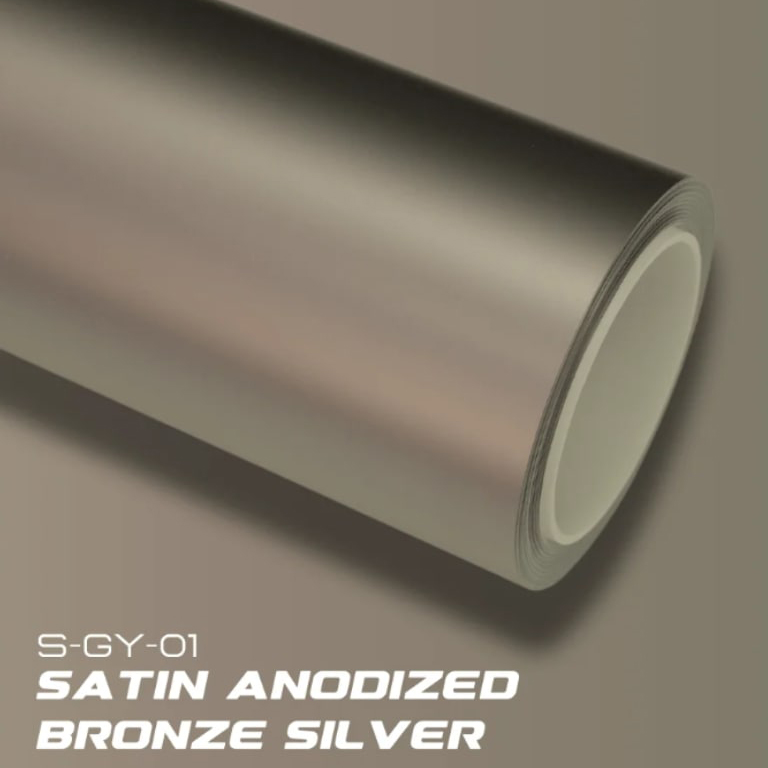 Anodized Bronze Silver