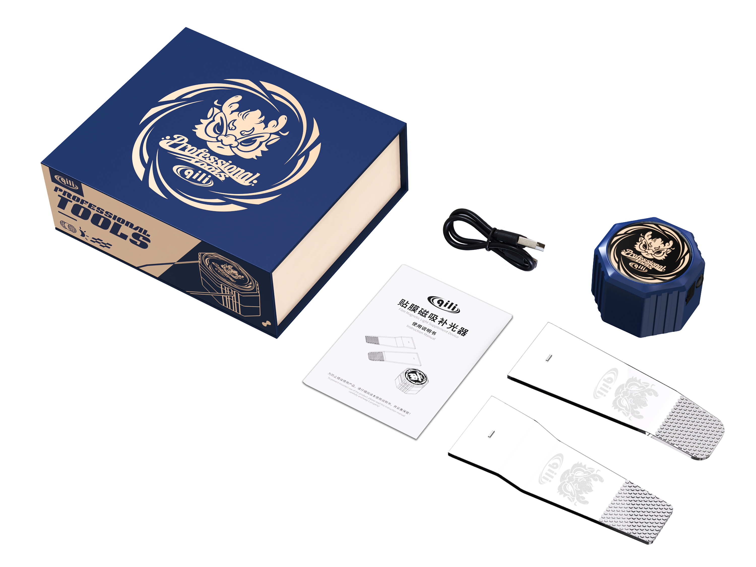 Lanterna para visualização de serigrafia