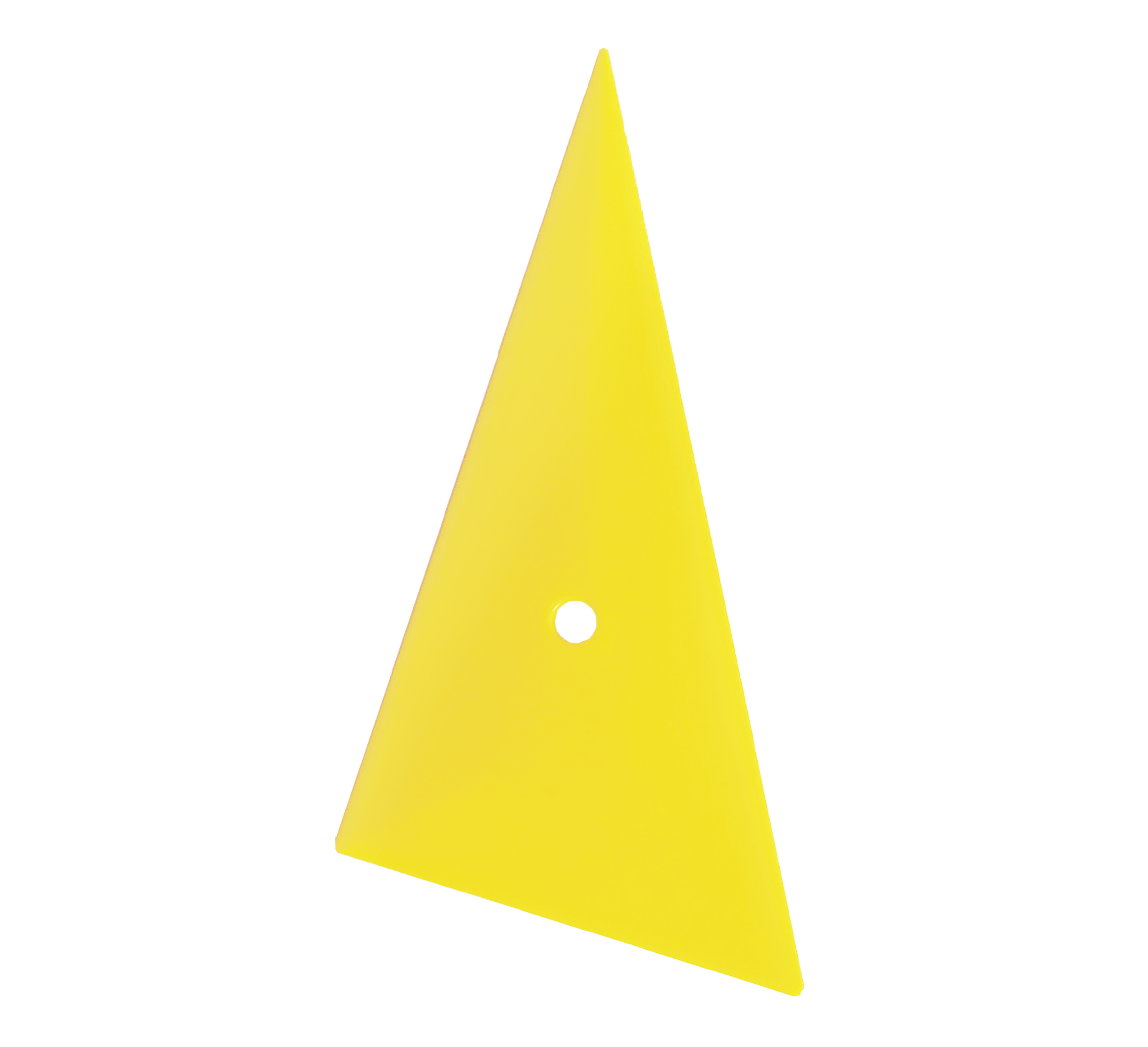 Espátula triangular