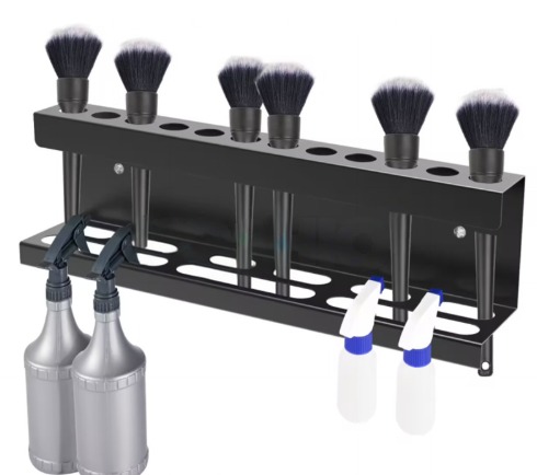 Suporte Parede Pinceis e Borrifadores