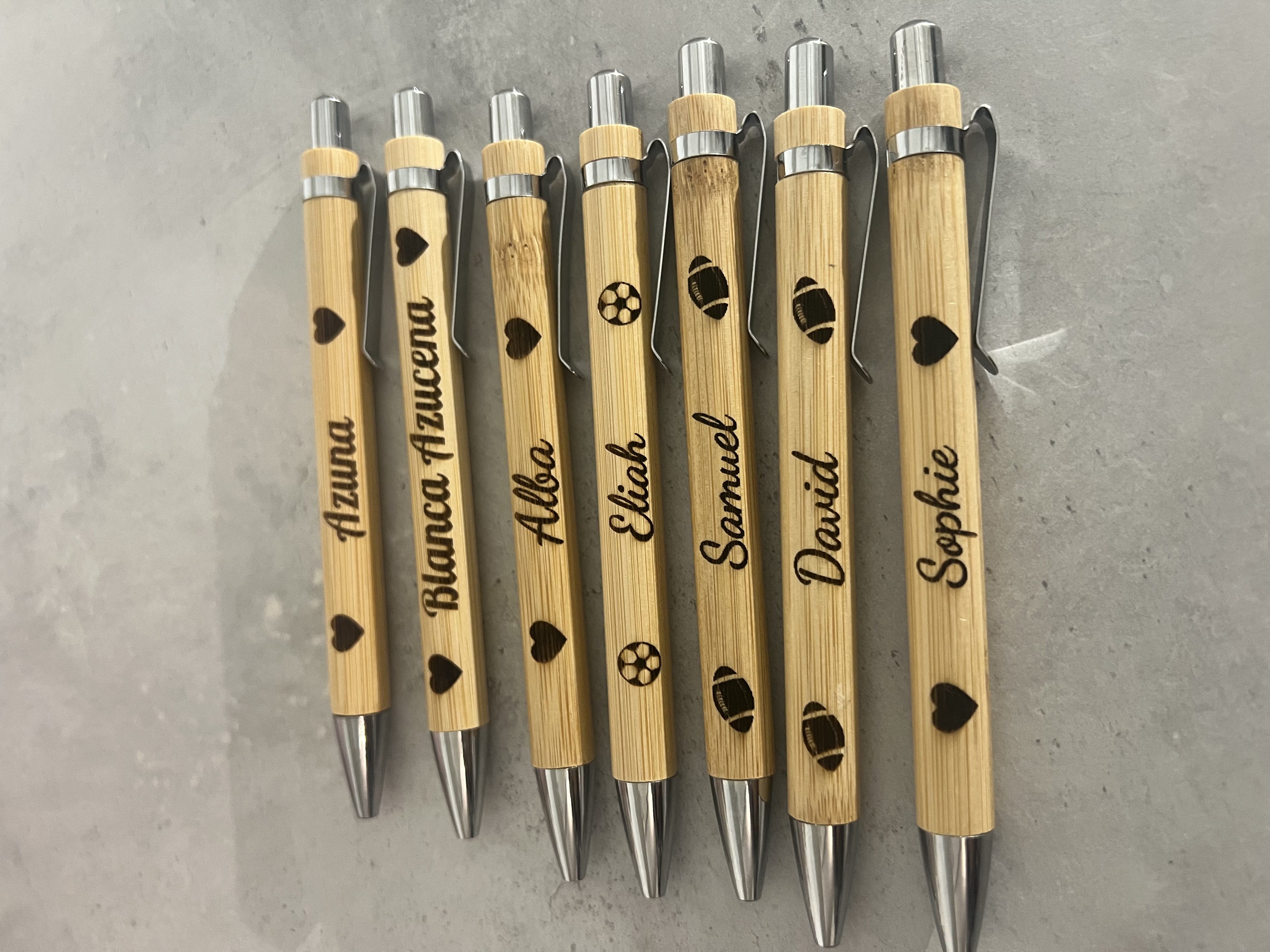 Stylo personnalisé en bois