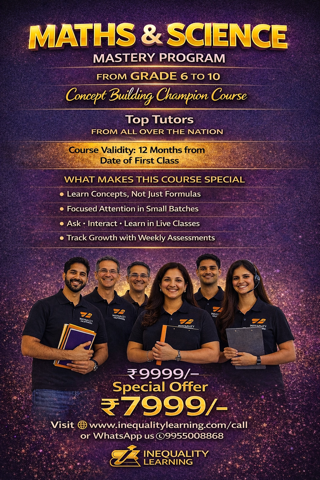 Maths & Science Mastery Program