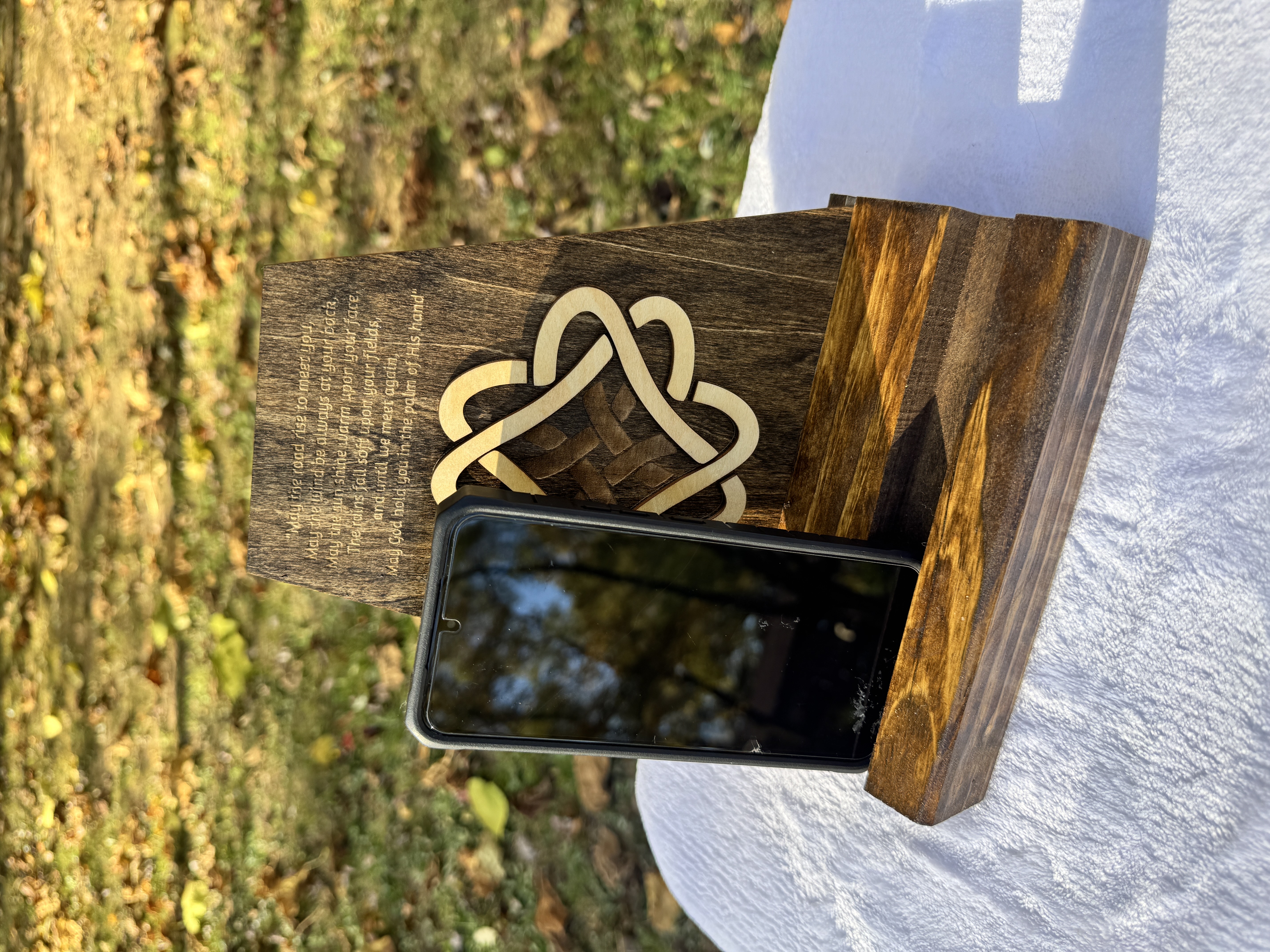Handcrafted Wooden Phone Stands