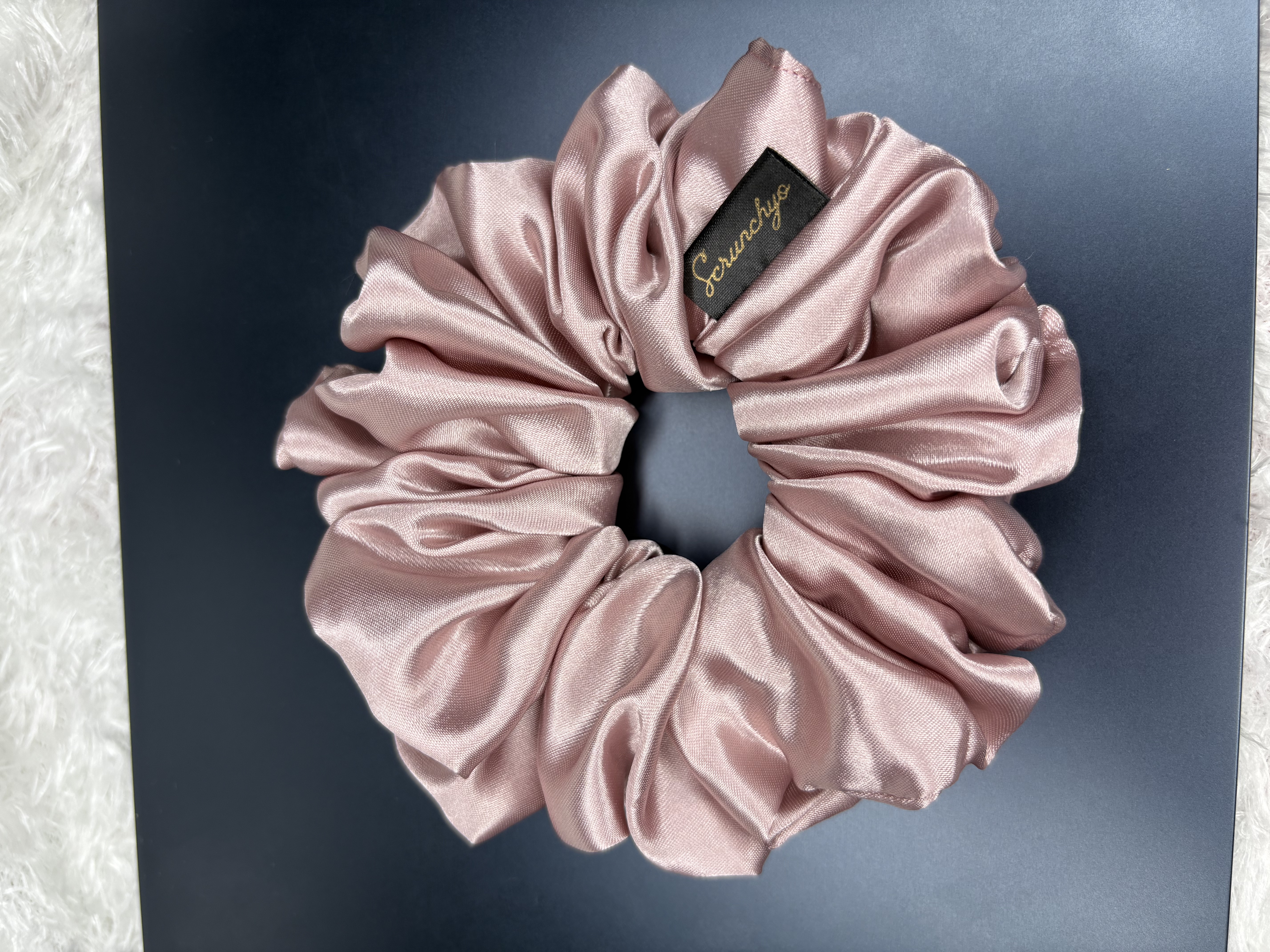 Rosy Large Scrunchie