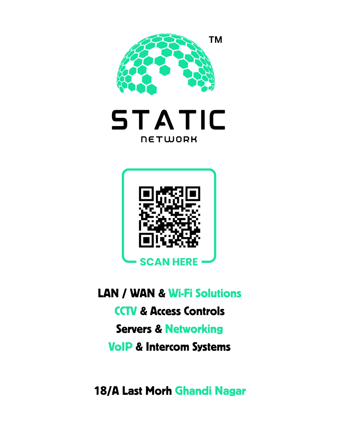 Static Network Solutions