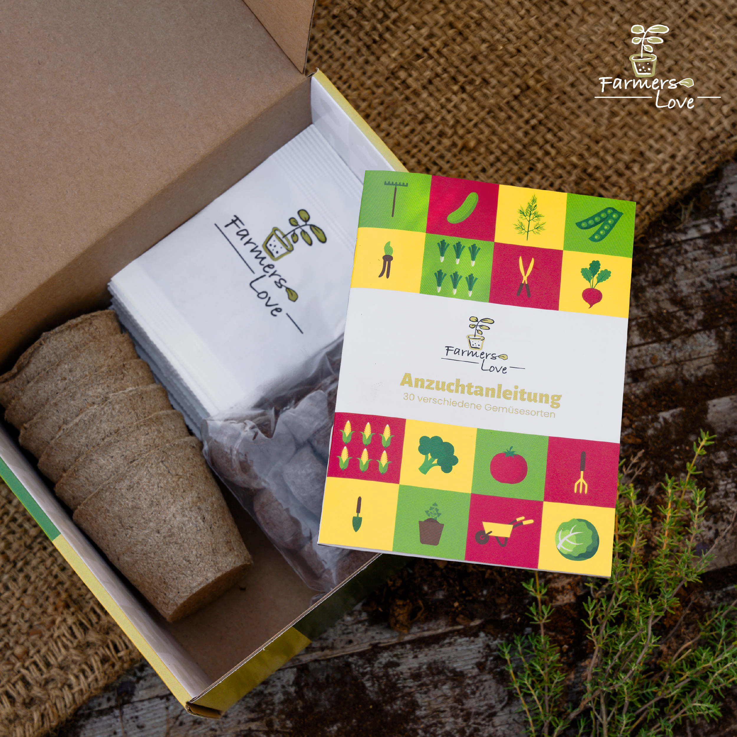 Daržovių sėklų rinkinys – Grand Box (30 vnt.)