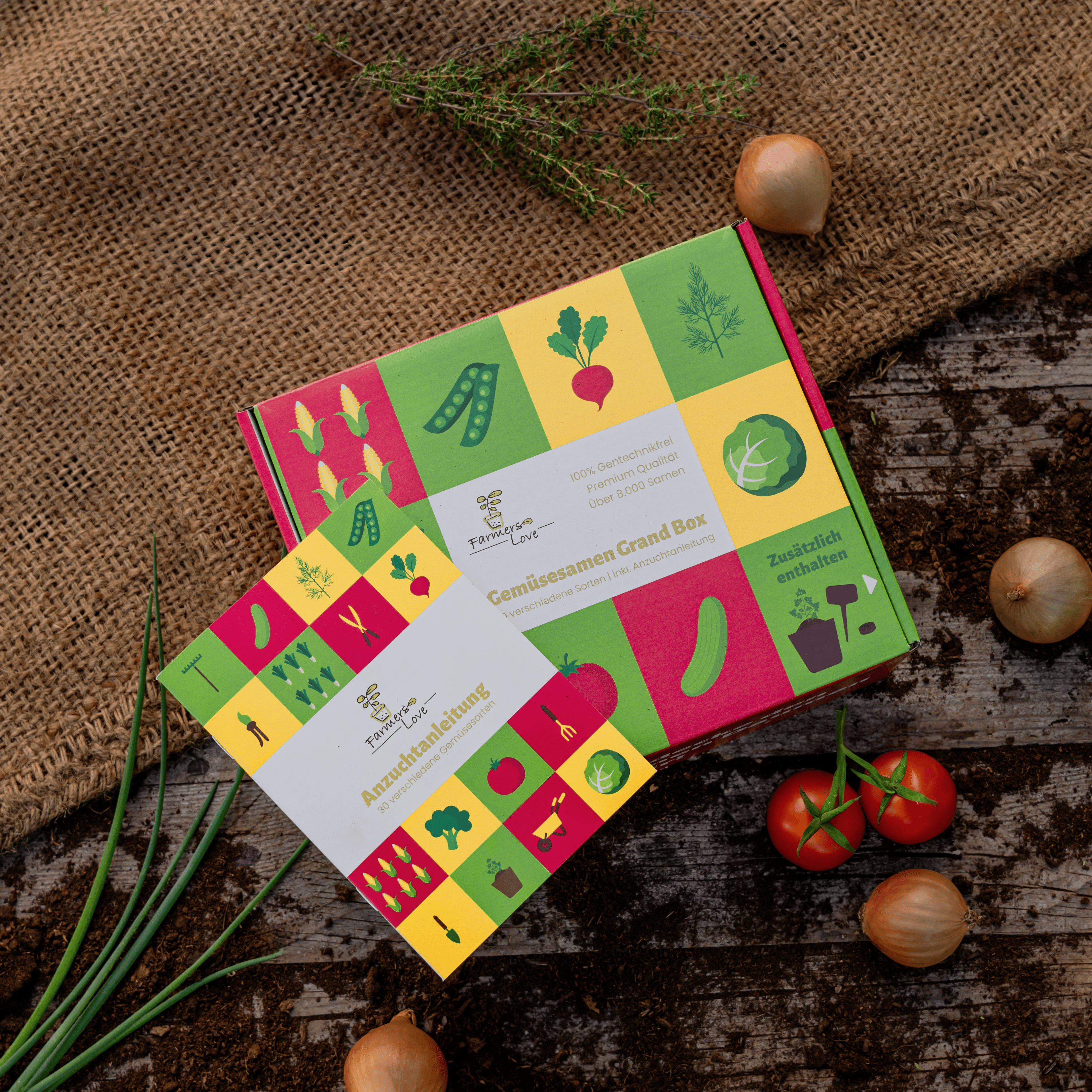 Daržovių sėklų rinkinys – Grand Box (30 vnt.)