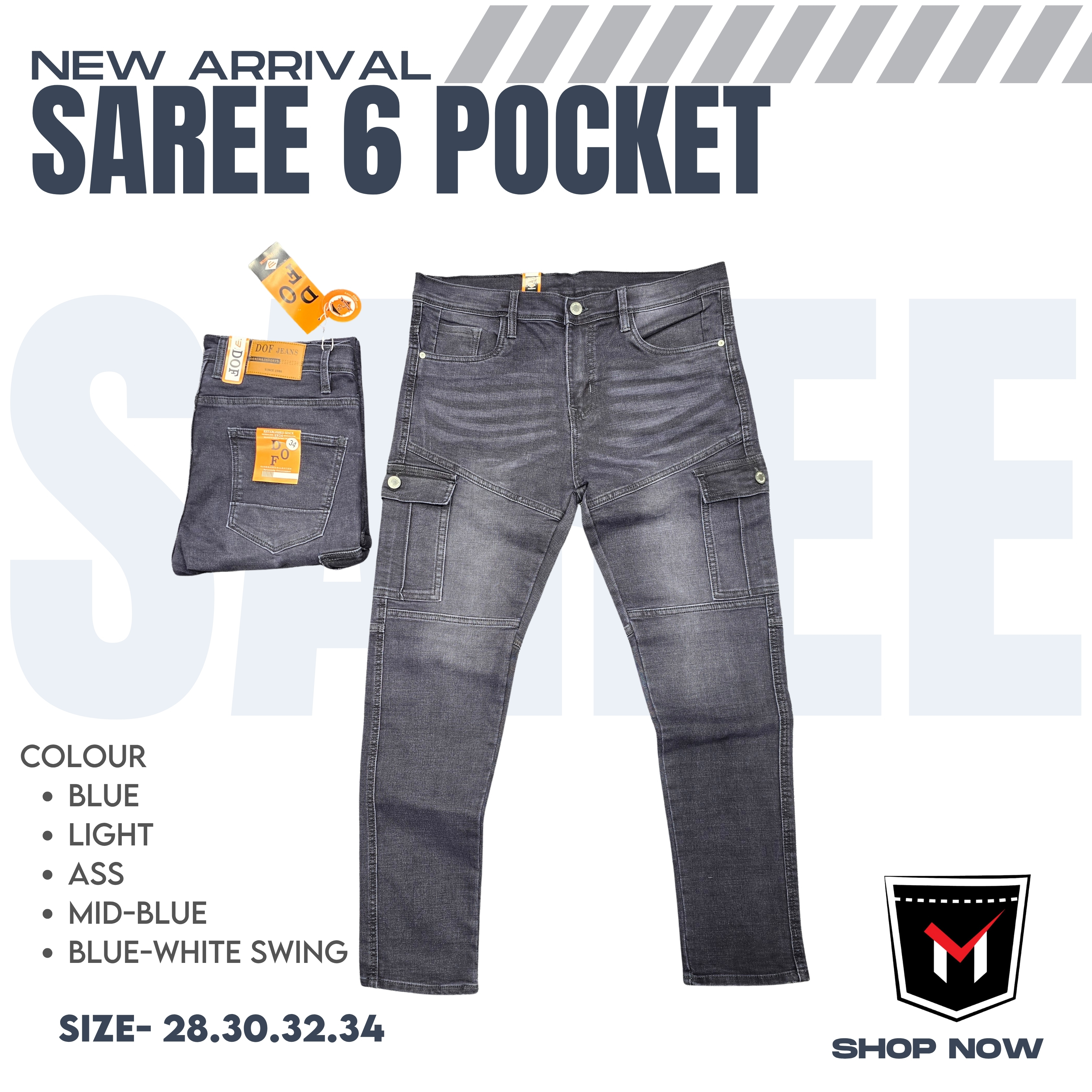 Saree 6 pocket