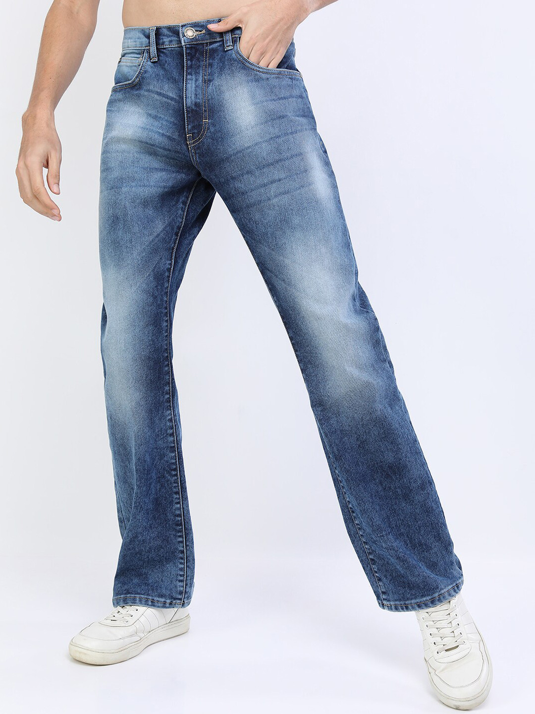 Men's Slim Fit Blue Jeans