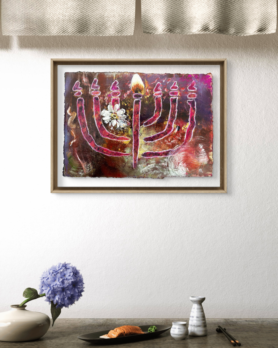 Automne - Fenêtre sur la Lumière - Original