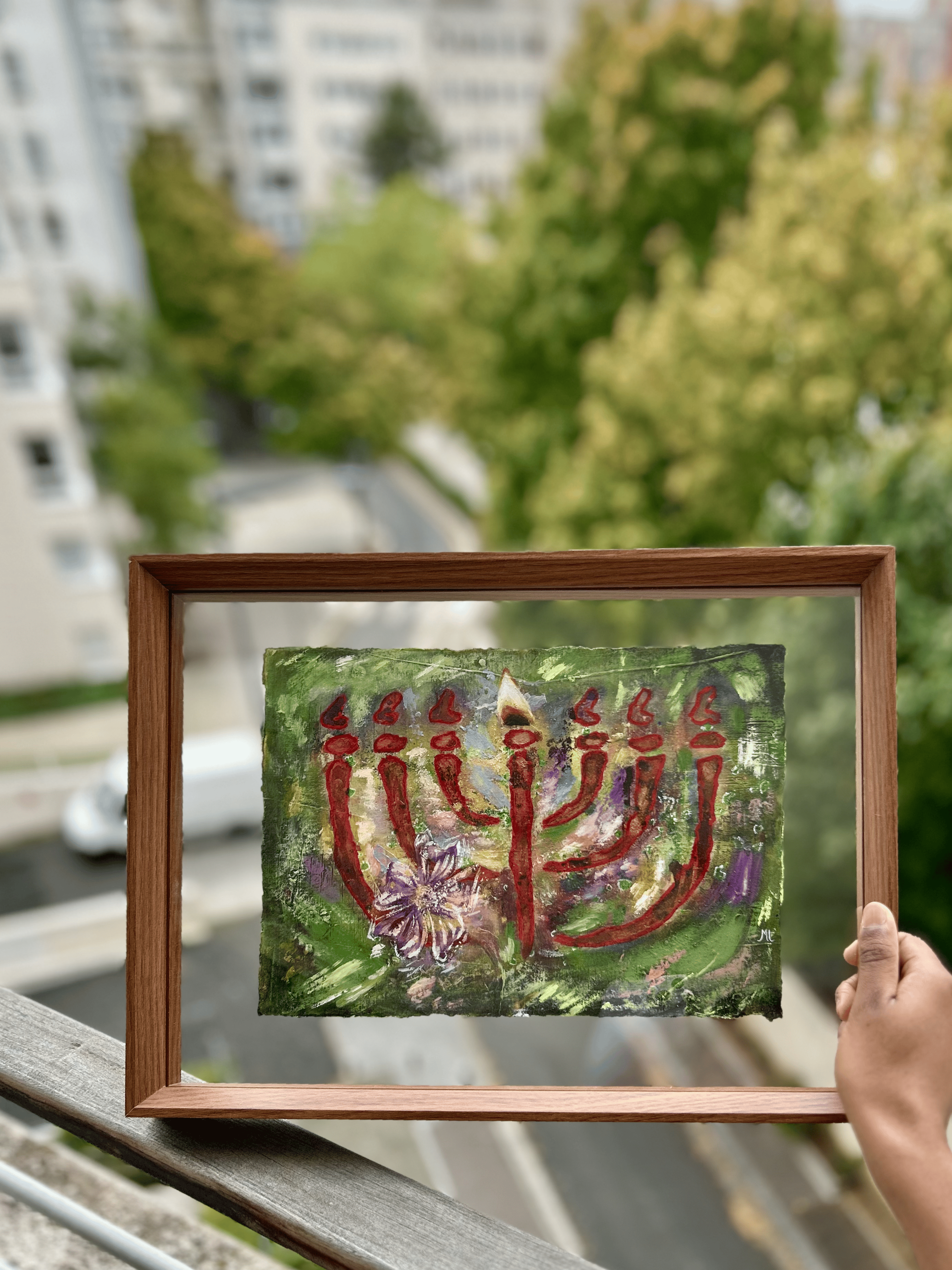 Printemps - Fenêtre sur la Lumière - Tirage d'art