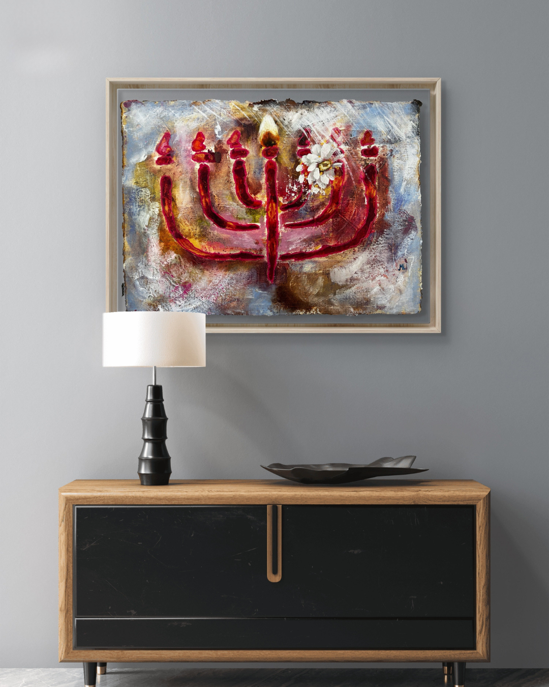 Hiver - Fenêtre sur la Lumière - Original