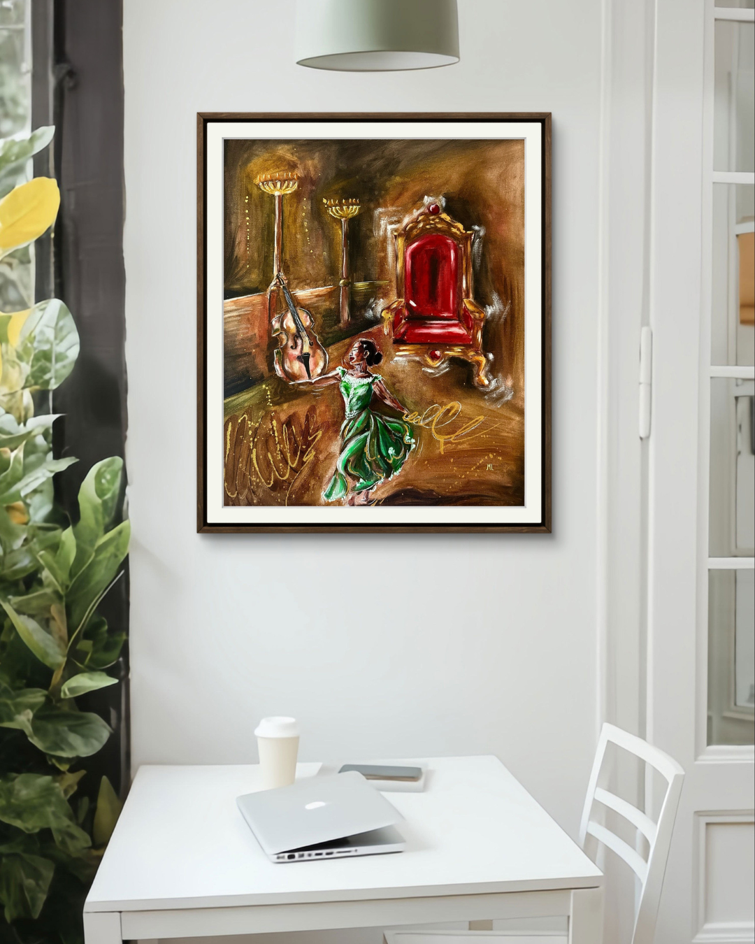 Danse Devant Le Trône - Tirage d'art