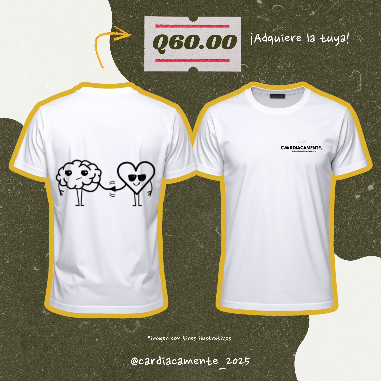 Playera conmemorativa