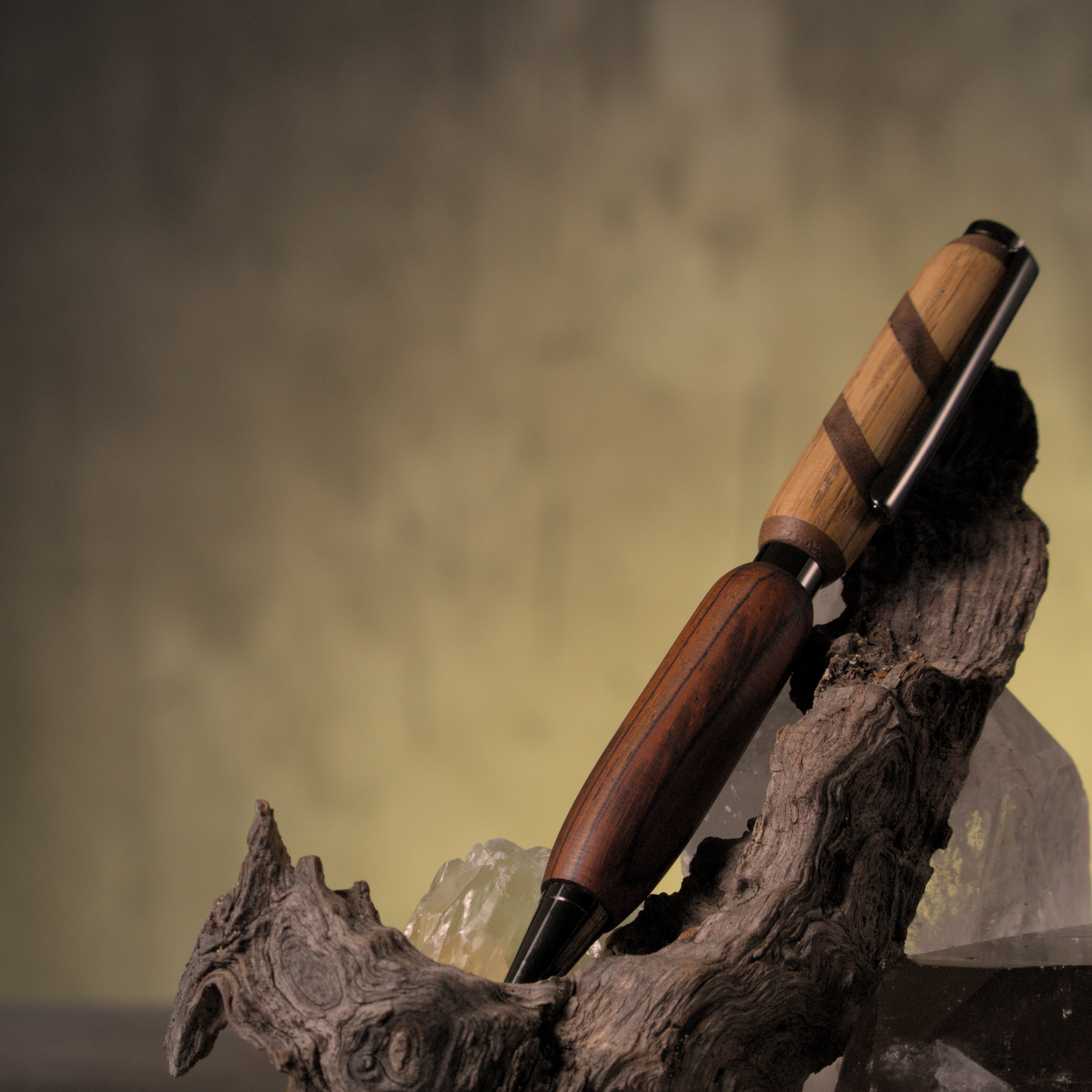 Double Inlay Hardwood Pen