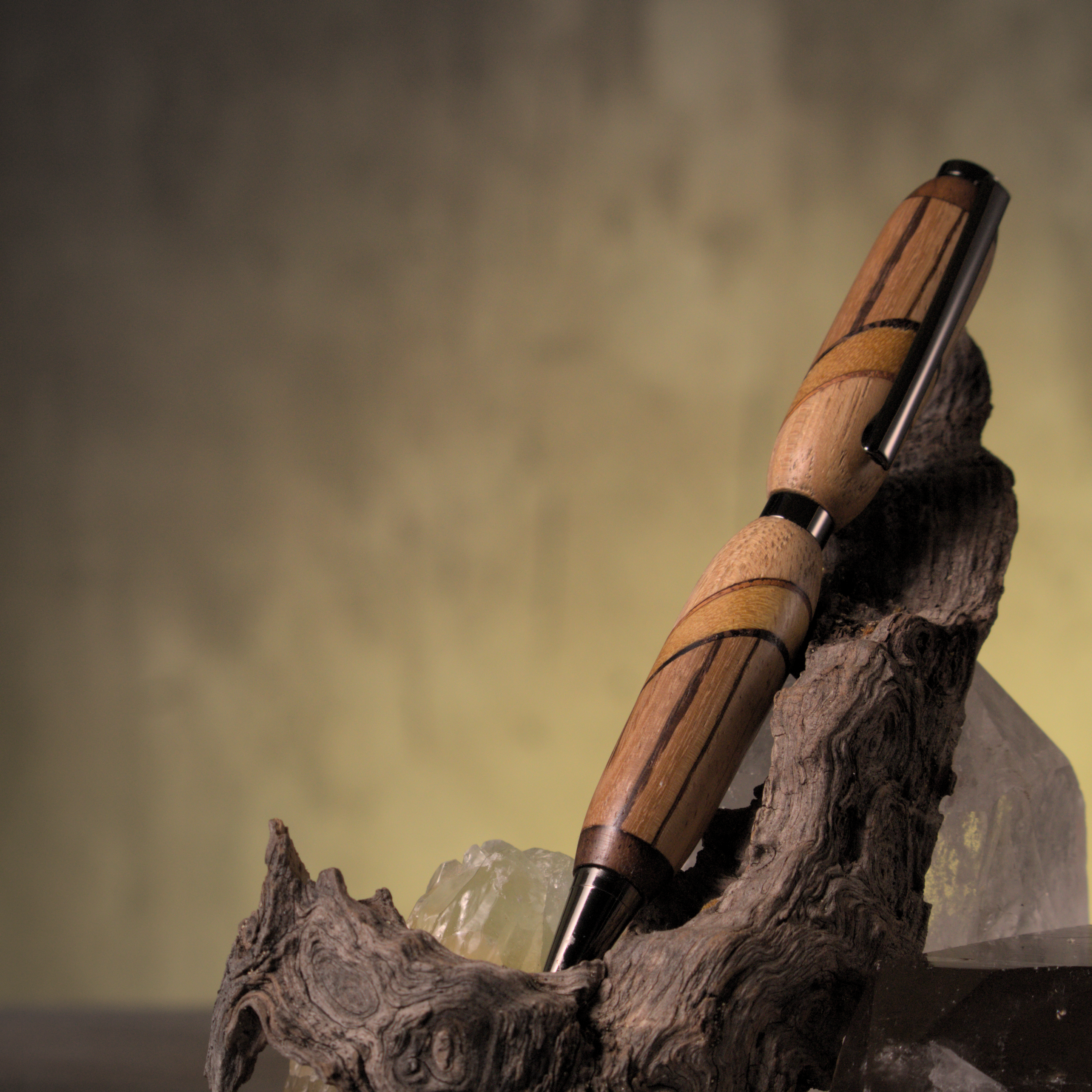 Patterned Hardwood Pen