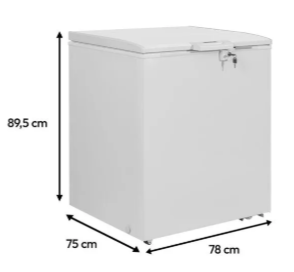 Congelador Challenger  Horizontal Blanco CH 332