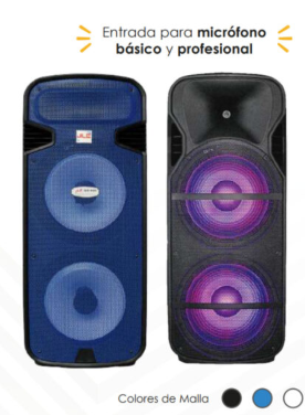 Parlante JLC 500RMS Doble Bocina 15” JLC-21215