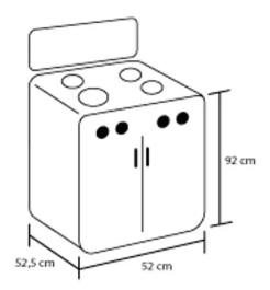 ESTUFA HACEB ROMERO GABINETE 