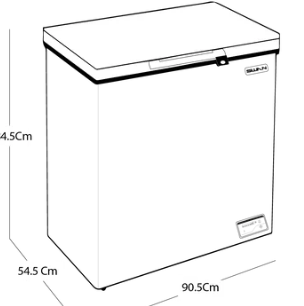  CONGELADOR SWAN CHS SW1-200