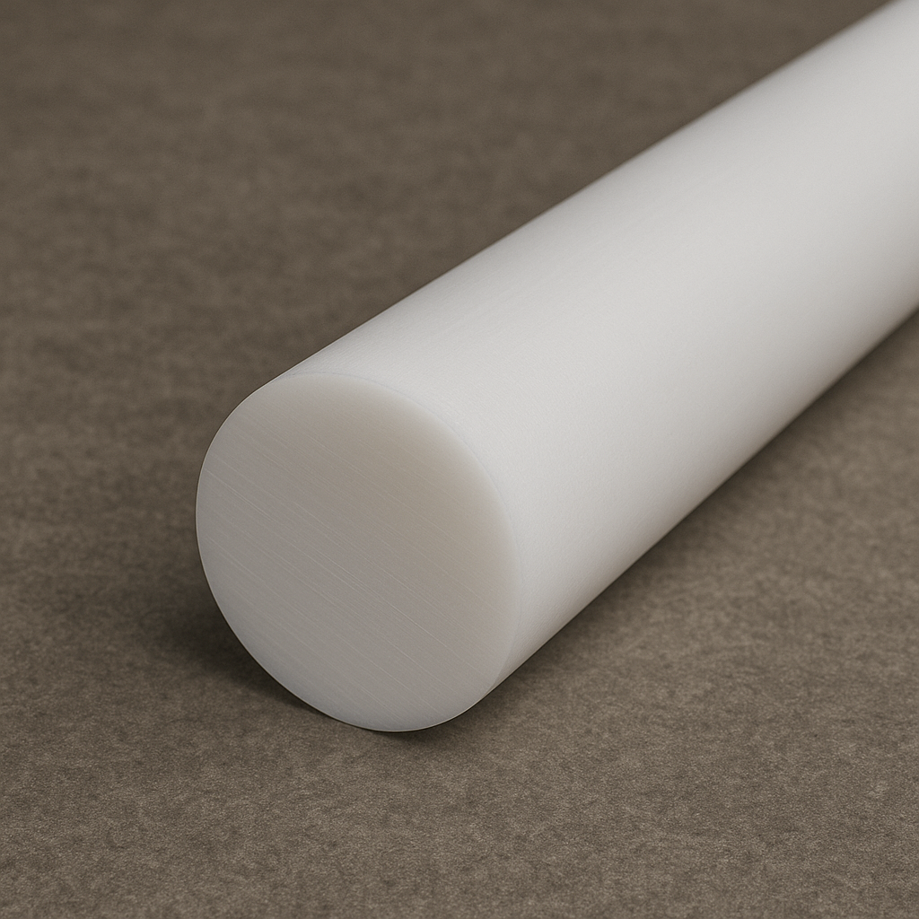 TEFLON REDONDO MACIÇO (TECAFLON)