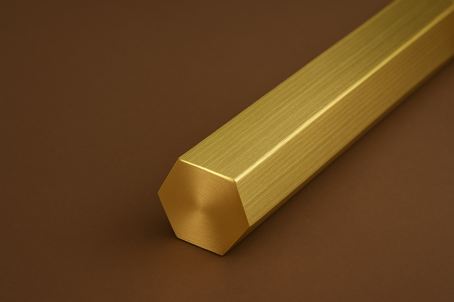 LATÃO CLA SEXTAVADO MACIÇO