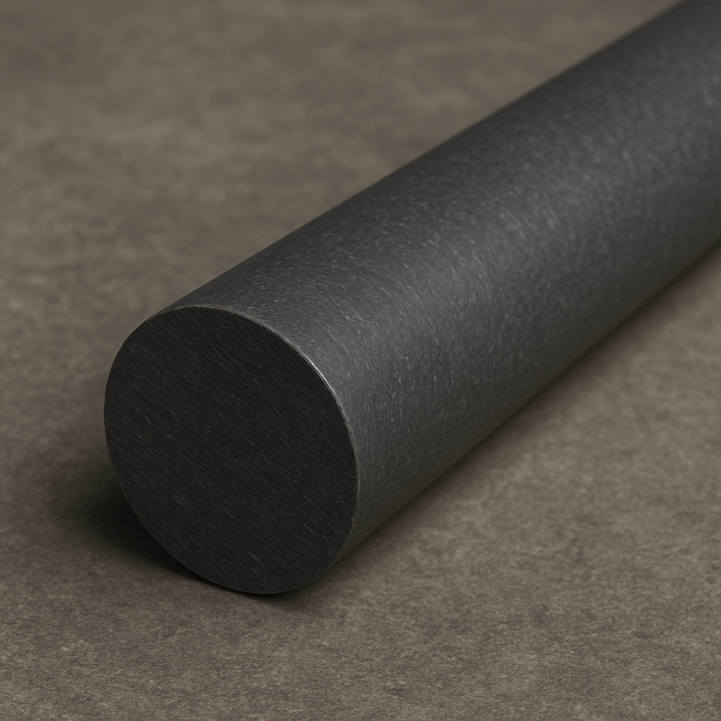 TEFLON GRAFITADO REDONDO MACIÇO (TECAFLON)