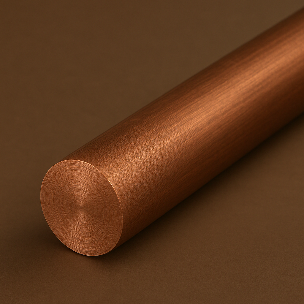 COBRE ZIRCÔNIO REDONDO MACIÇO