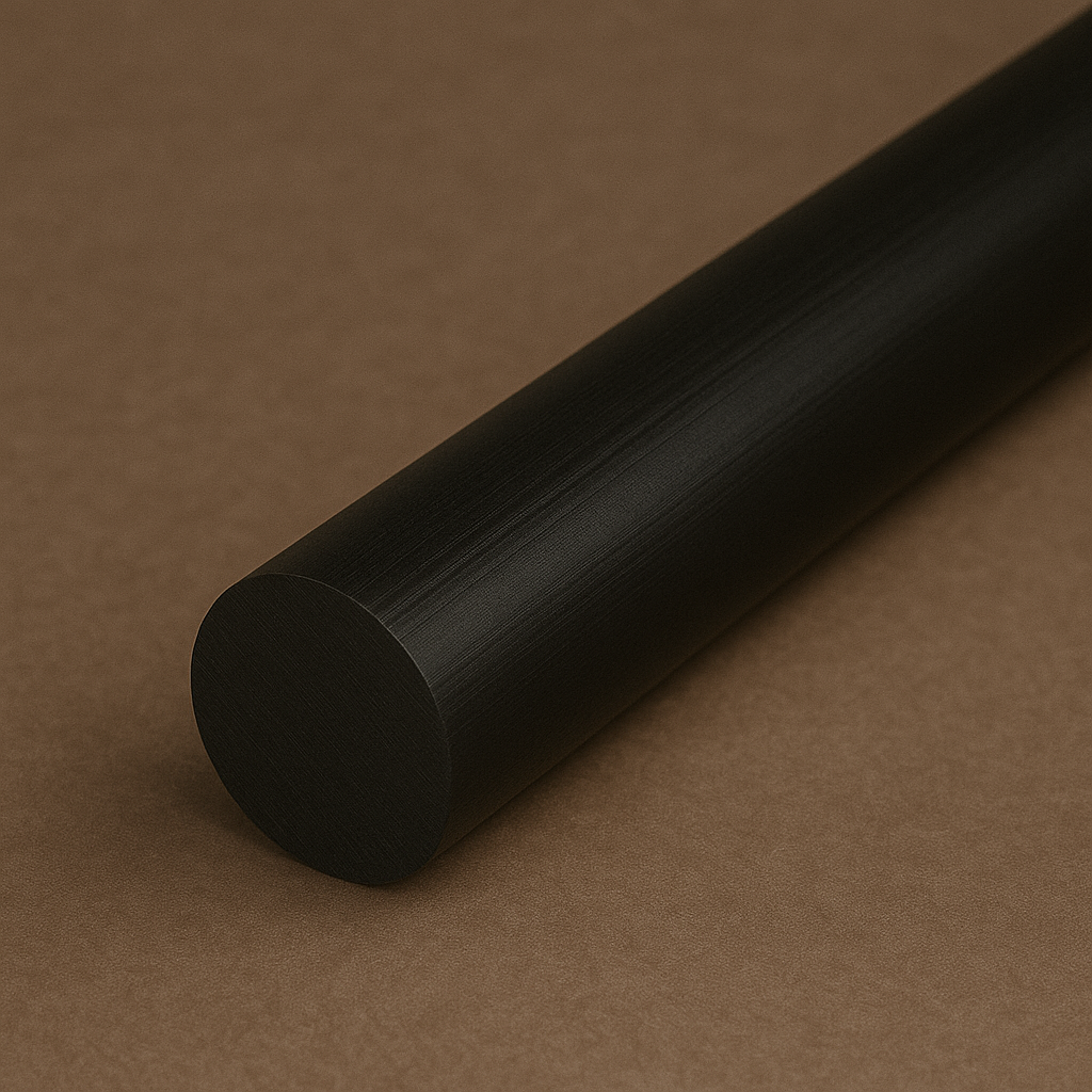 NYLON PRETO 6 REDONDO MACIÇO (TECAMID)