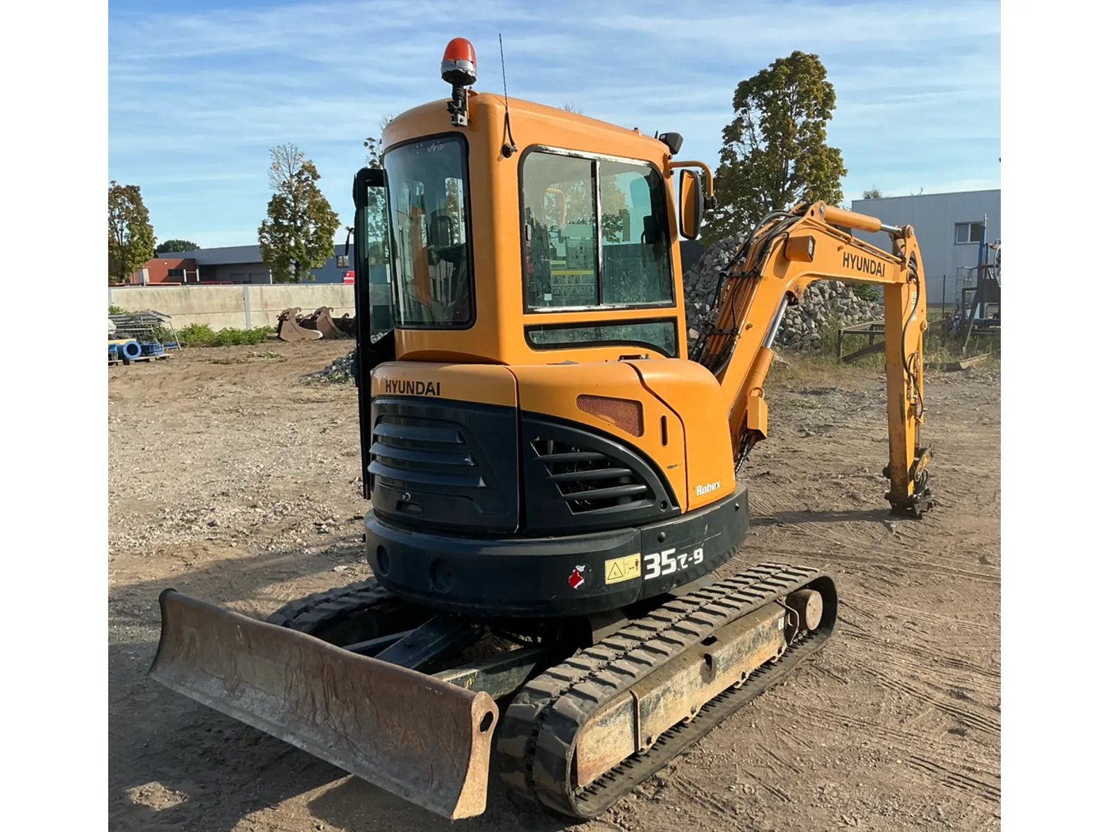 2016 Hyundai 35Z-9 Mini Excavator