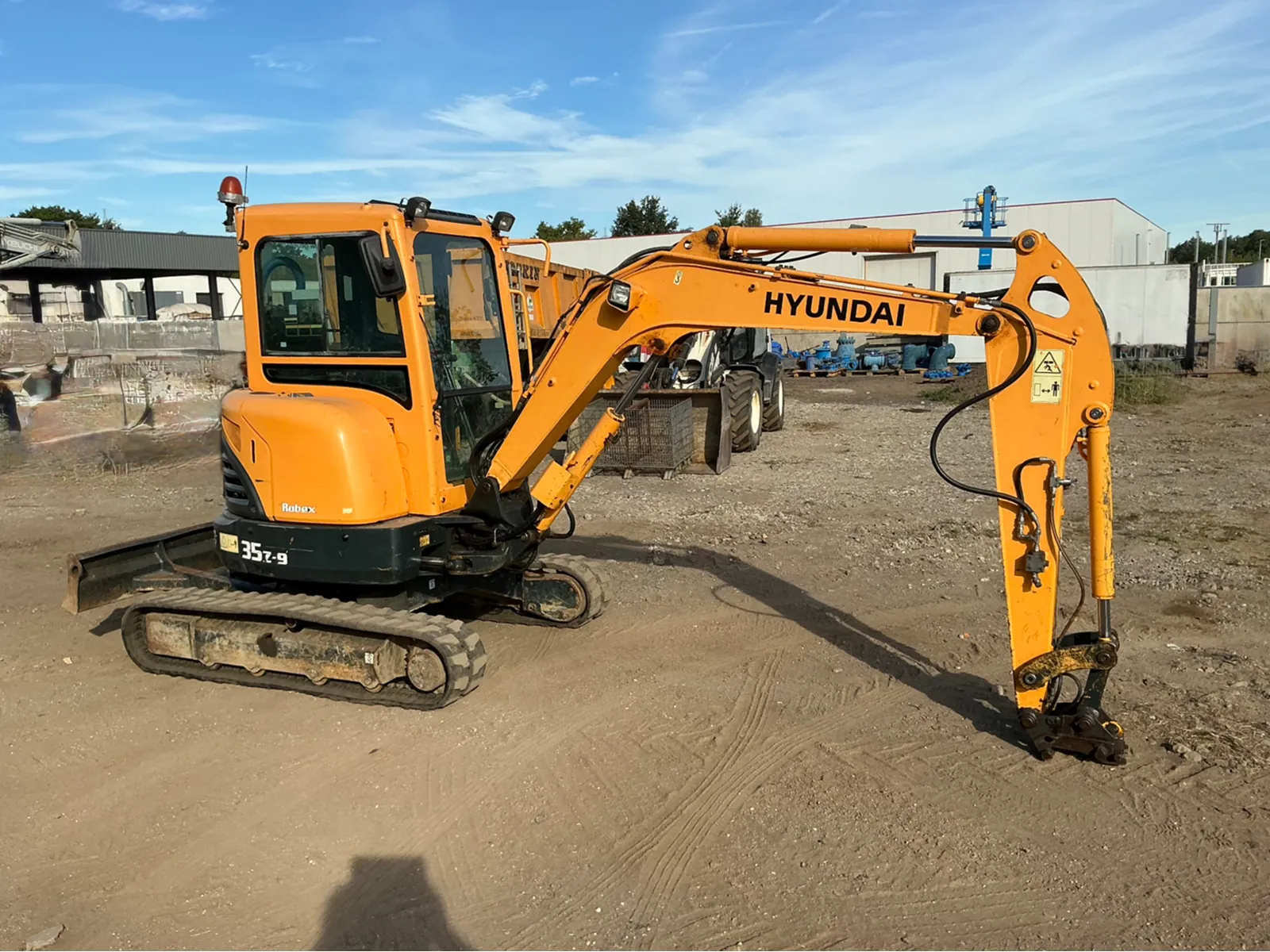 2016 Hyundai 35Z-9 Mini Excavator