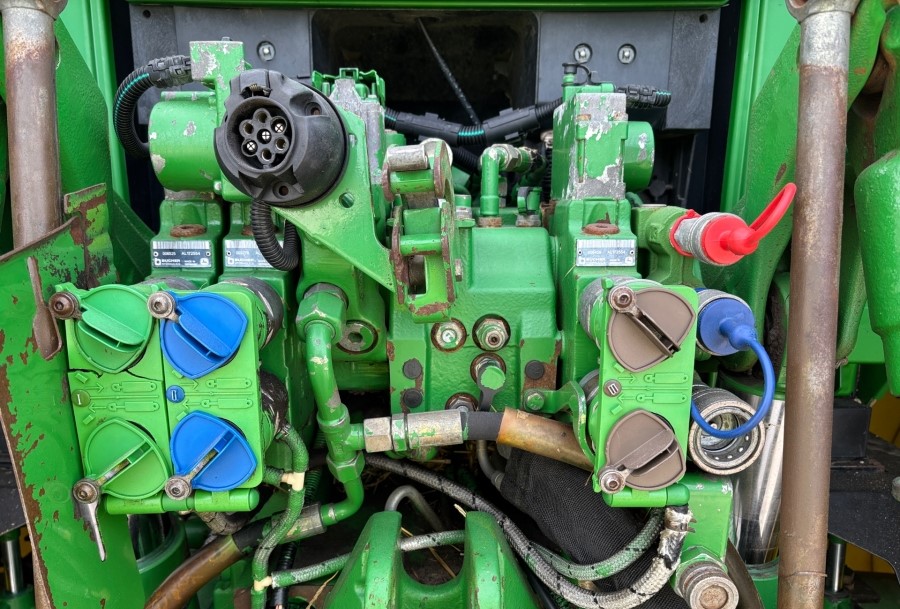 2007 John Deere 6430 Premium Tractor with front loader and front lift