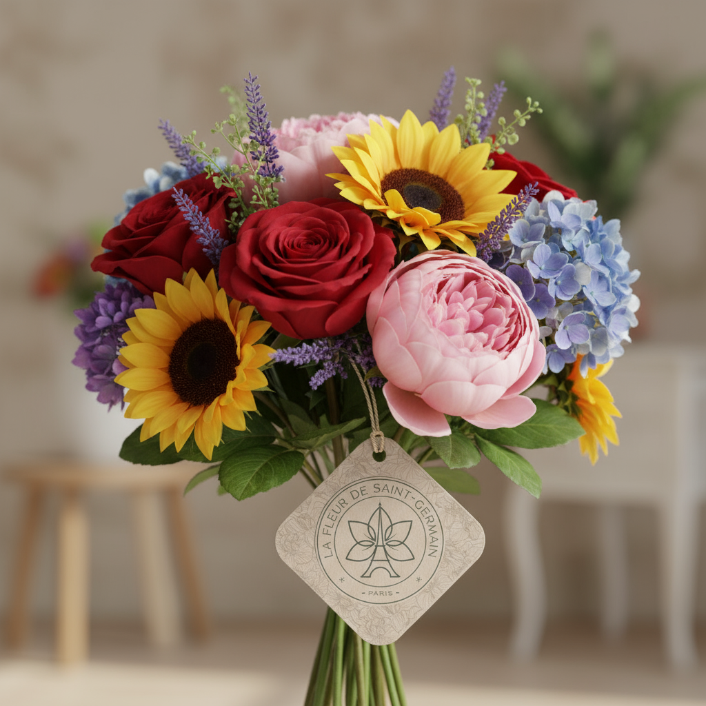 Bouquet de fleurs fraîches