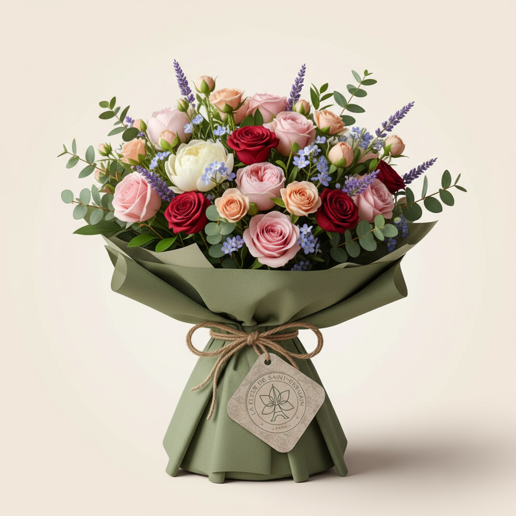 Bouquet de roses élégantes