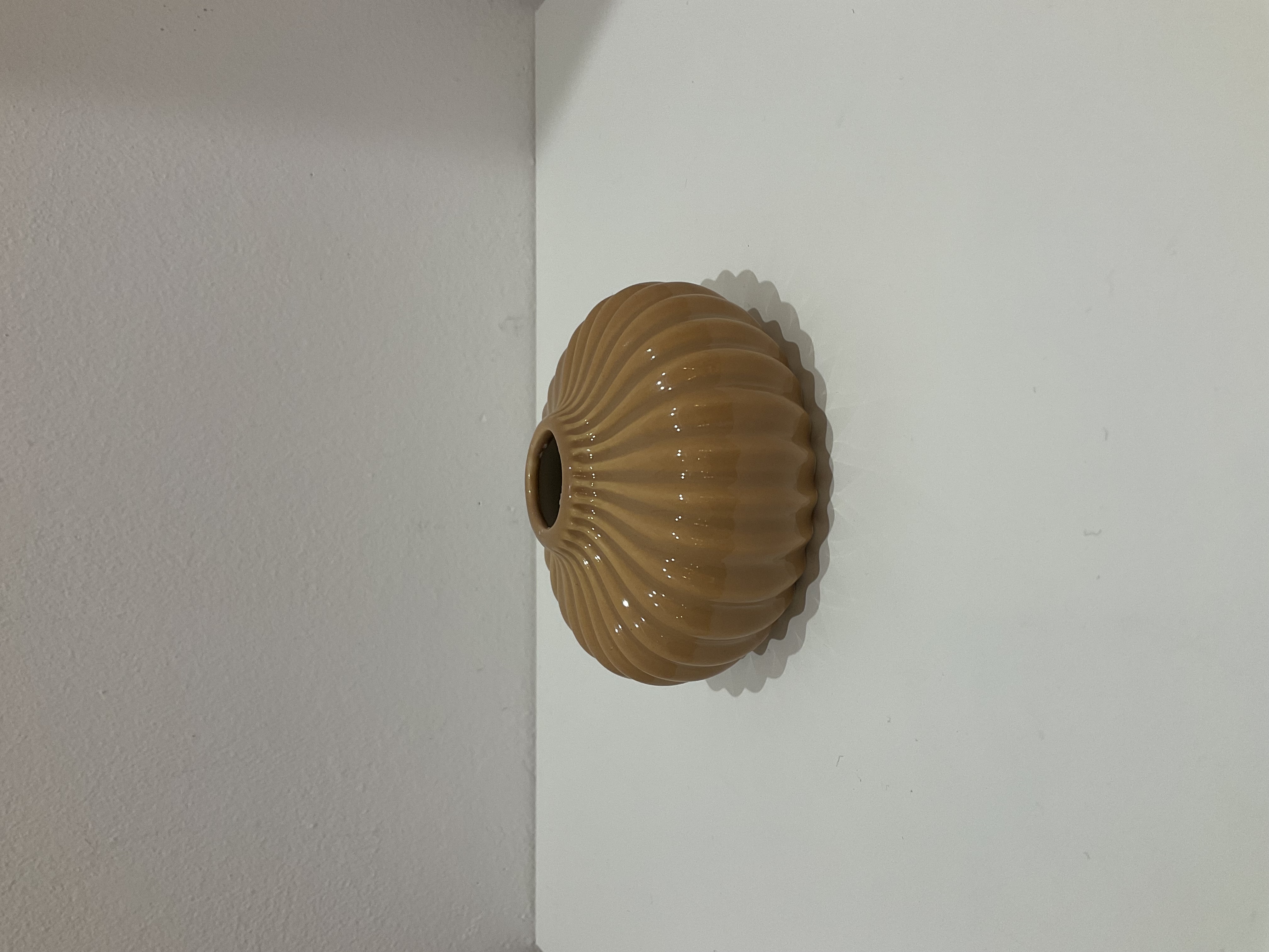 Portavelas de cerámica 