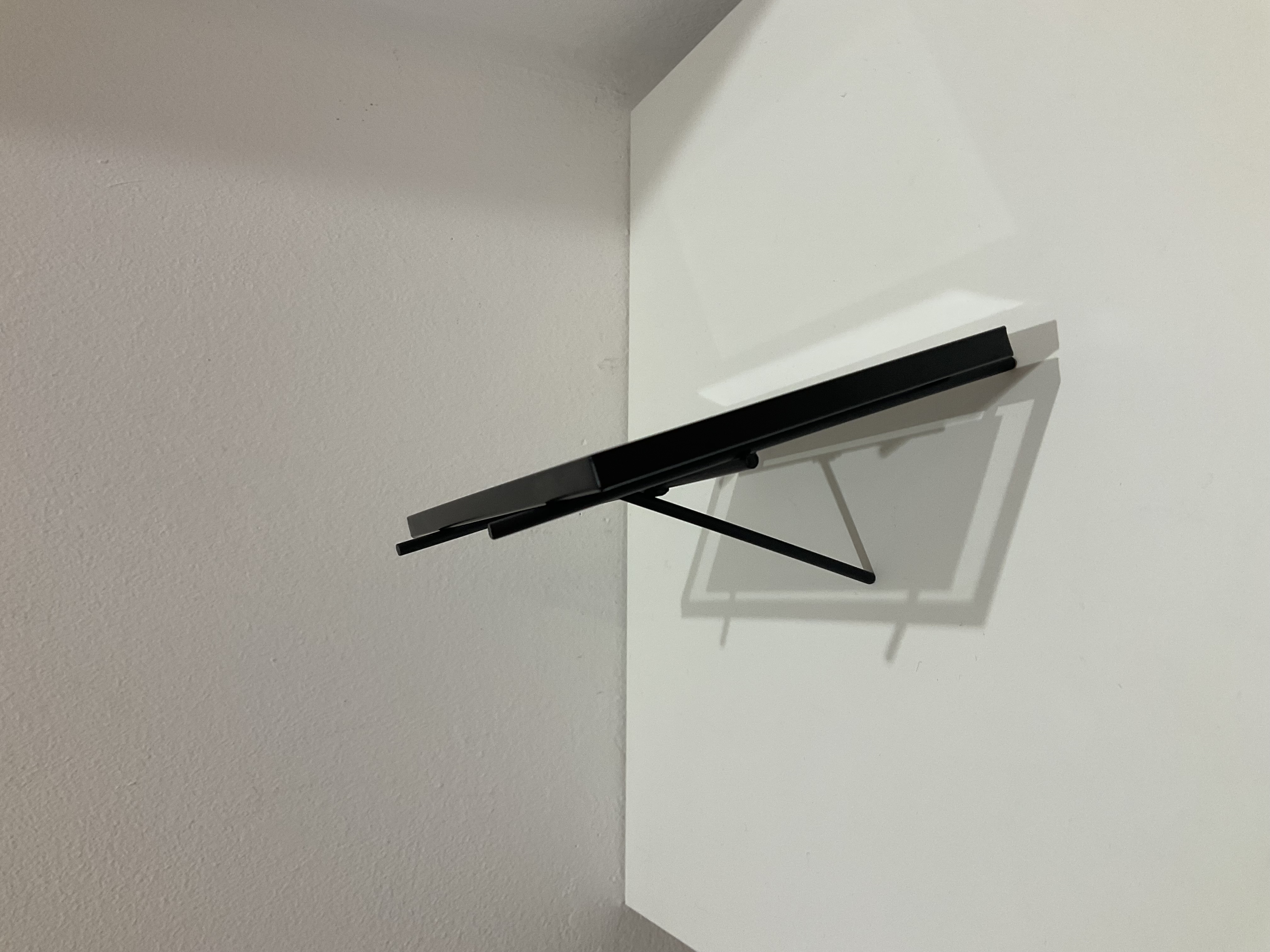 Portarretratos de vidrio y metal