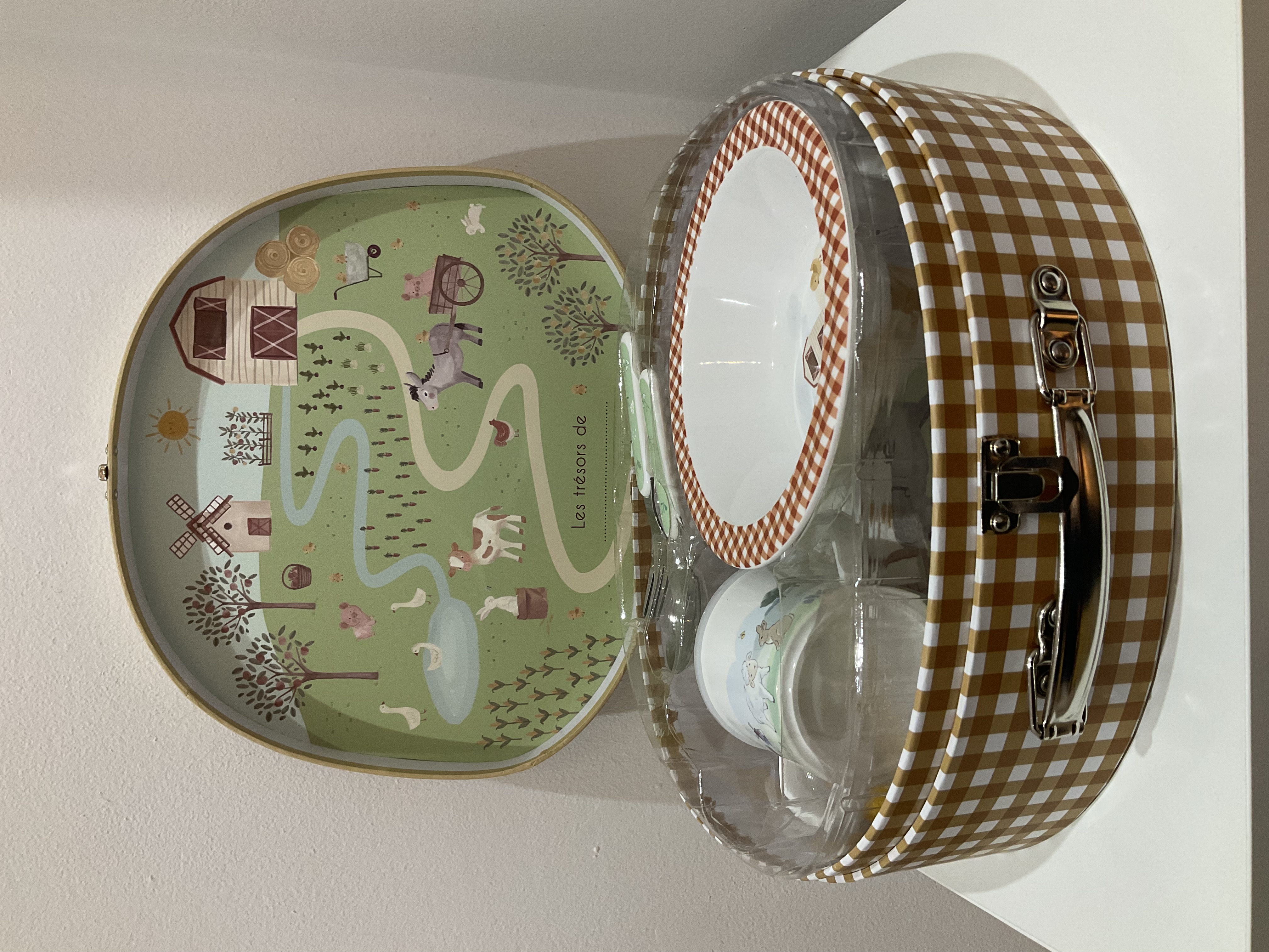 Set de vajilla infantil de picnic