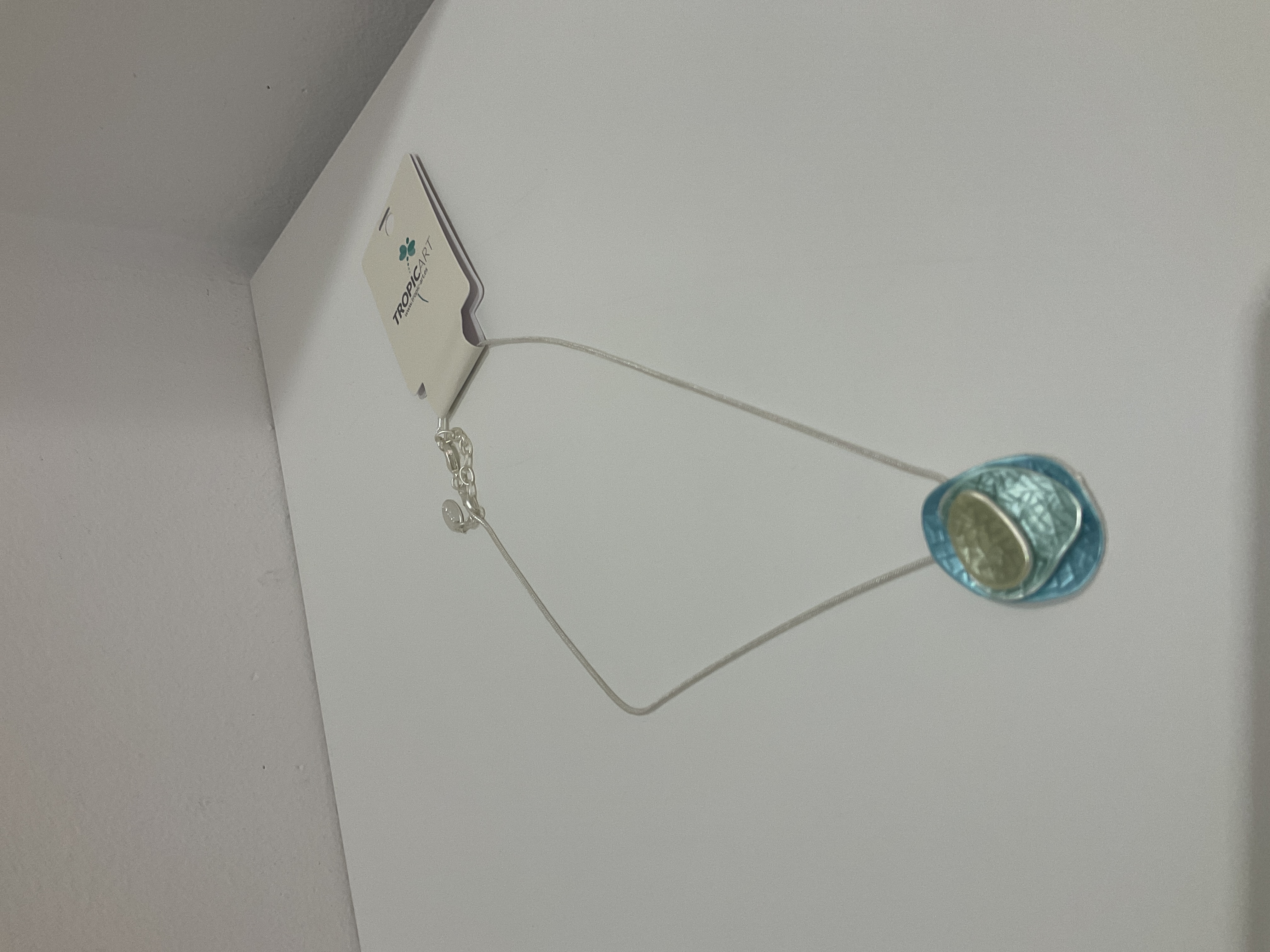 Collar con colgante de madreperla
