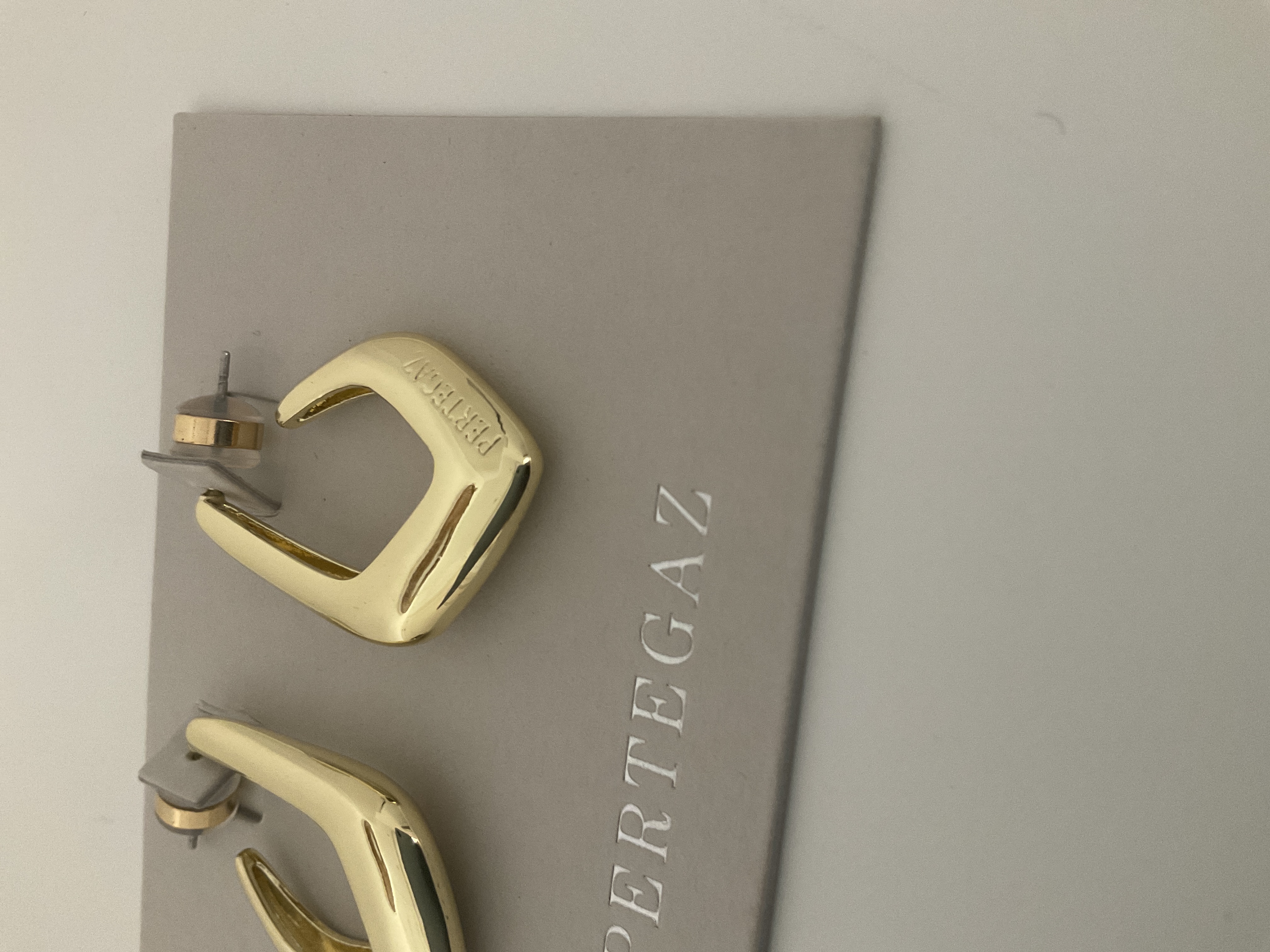 Pendientes dorados Pertegaz
