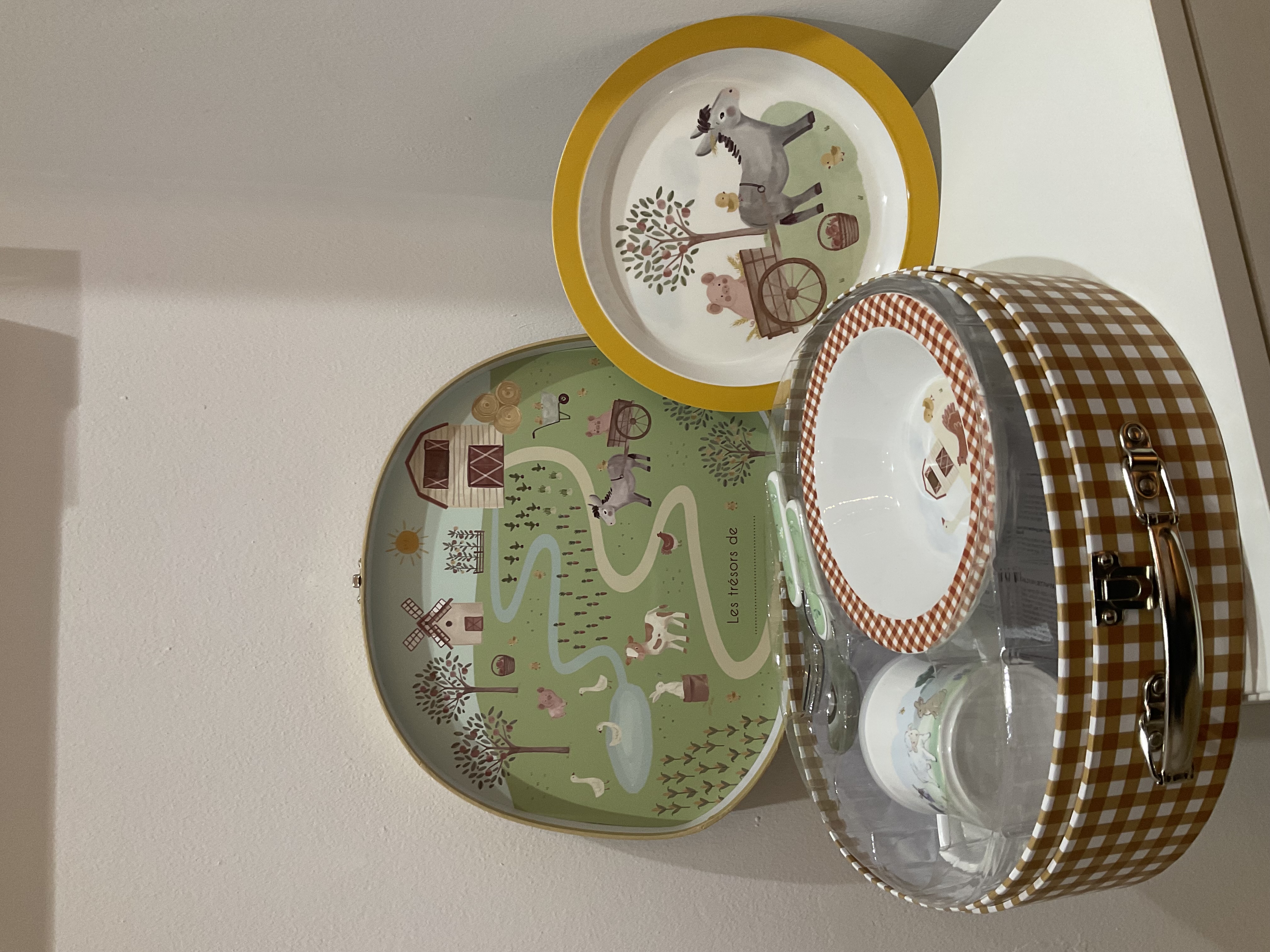 Set de vajilla infantil de picnic