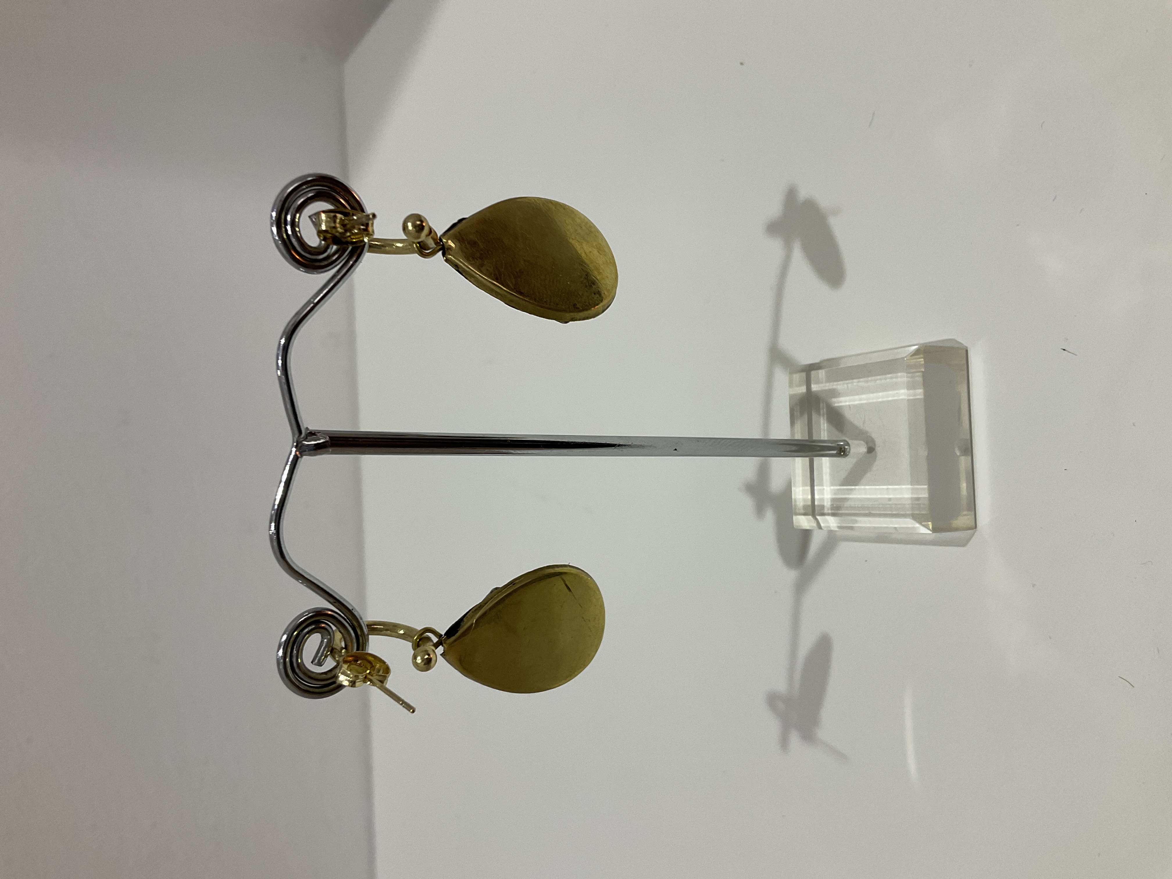 Pendientes de lágrima mosaico