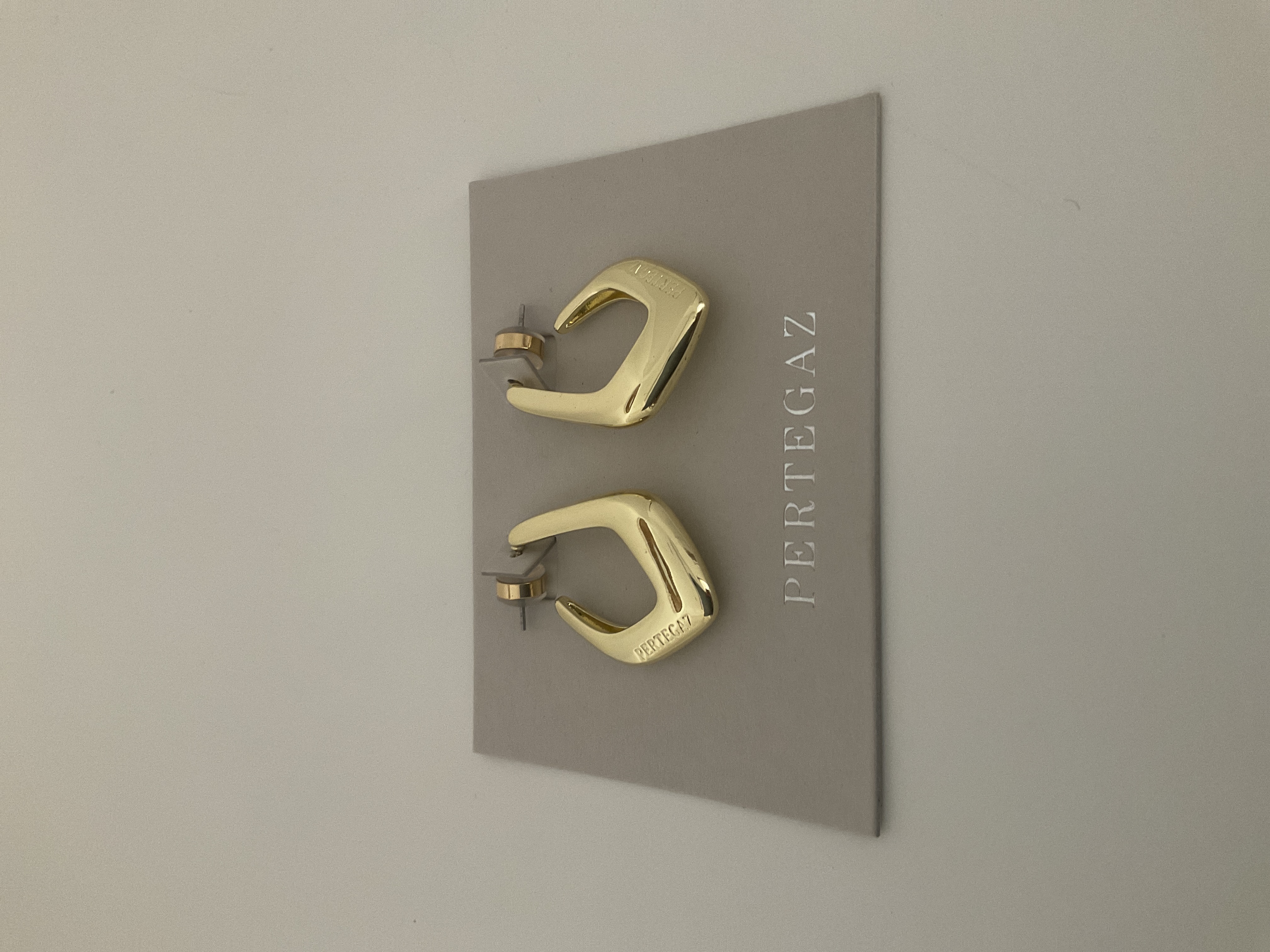Pendientes dorados Pertegaz