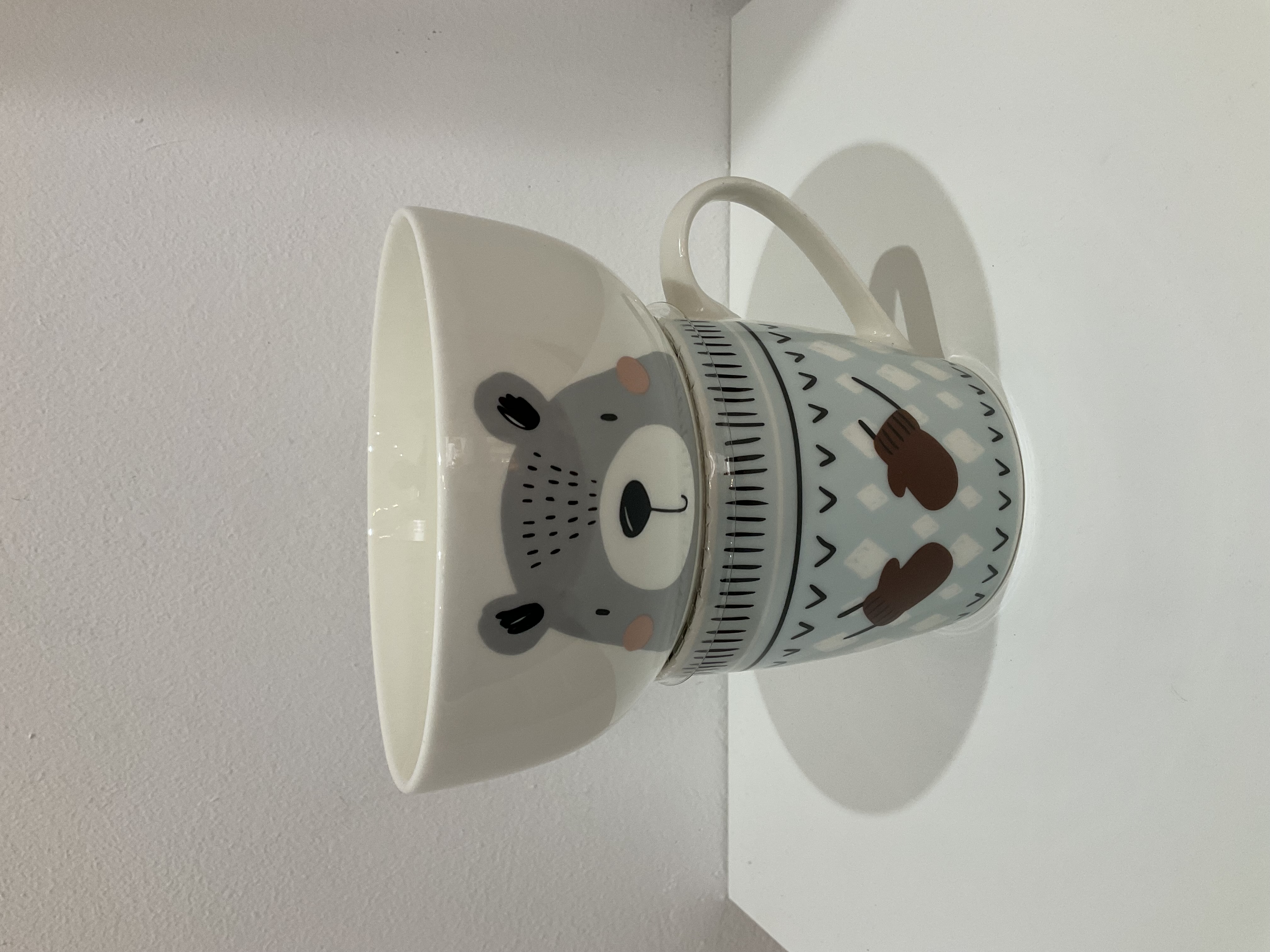 Taza infantil oso