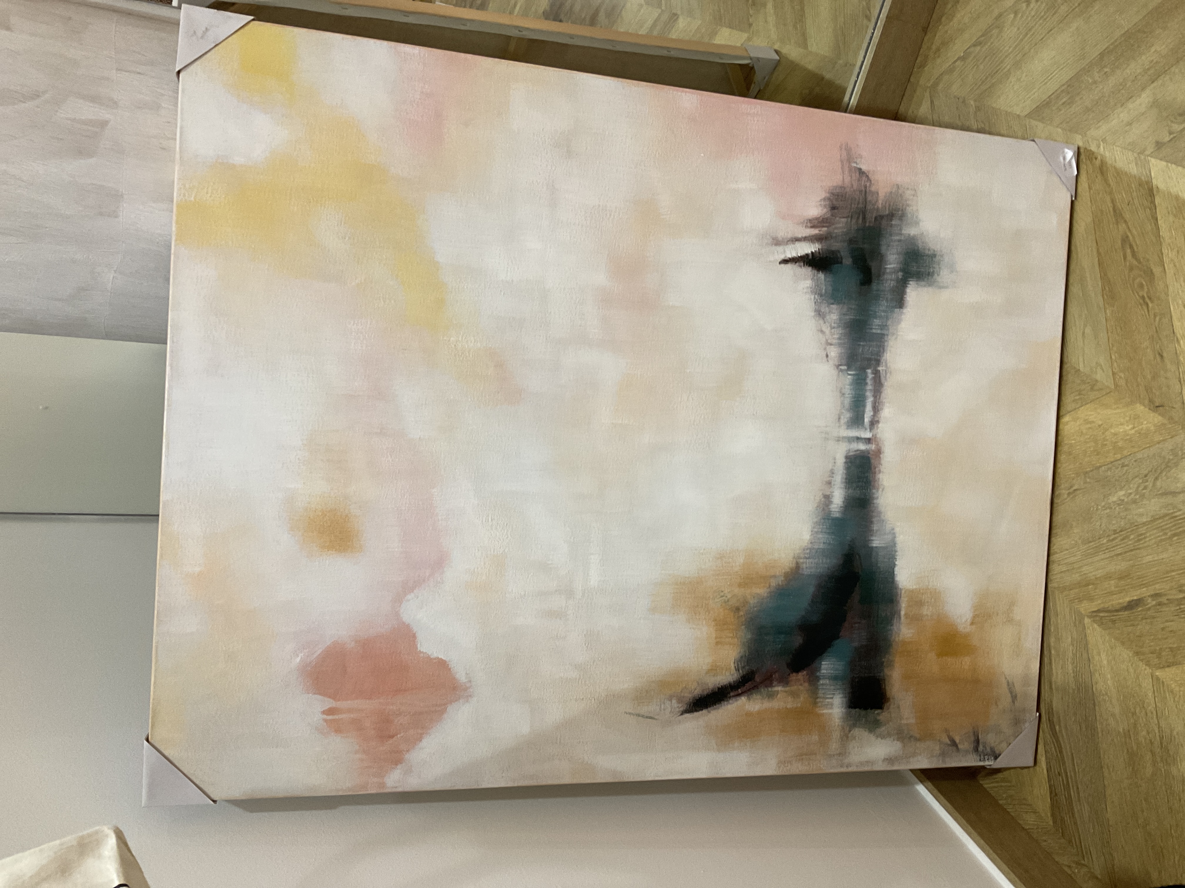 Cuadro abstracto moderno