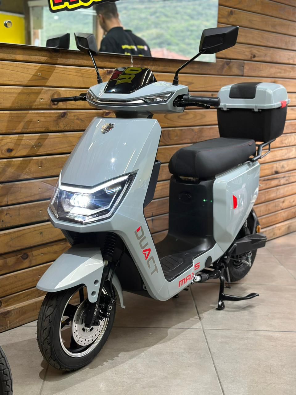 MOTO ELÉTRICA - DUACT MAXUS (CINZA)