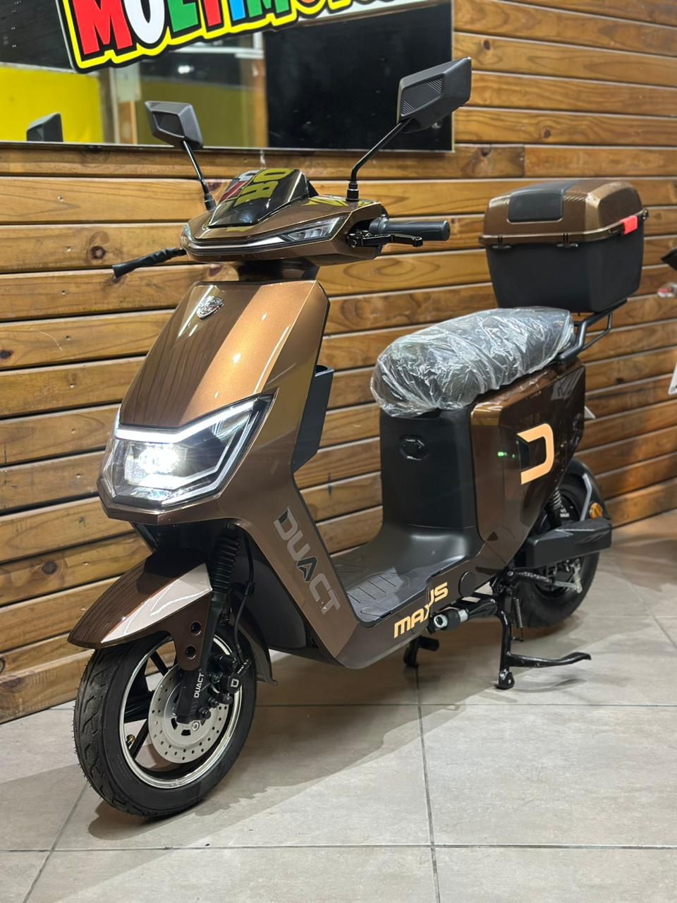 MOTO ELÉTRICA - DUACT MAXUS (MARROM)