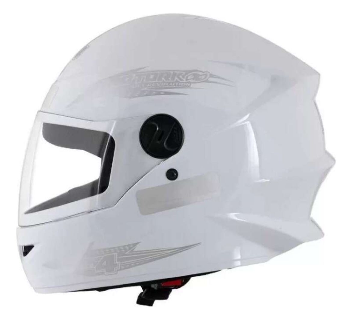 CAPACETE NEW LIBERTY FOUR  (BRANCO E PRETO)