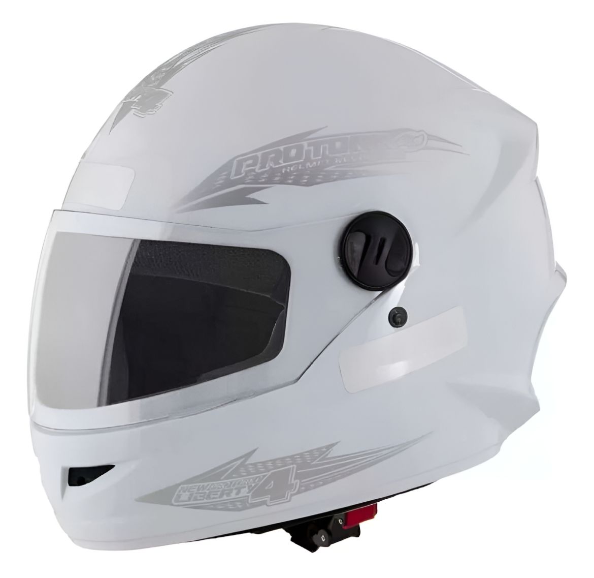 CAPACETE NEW LIBERTY FOUR (BRANCO E PRETO)