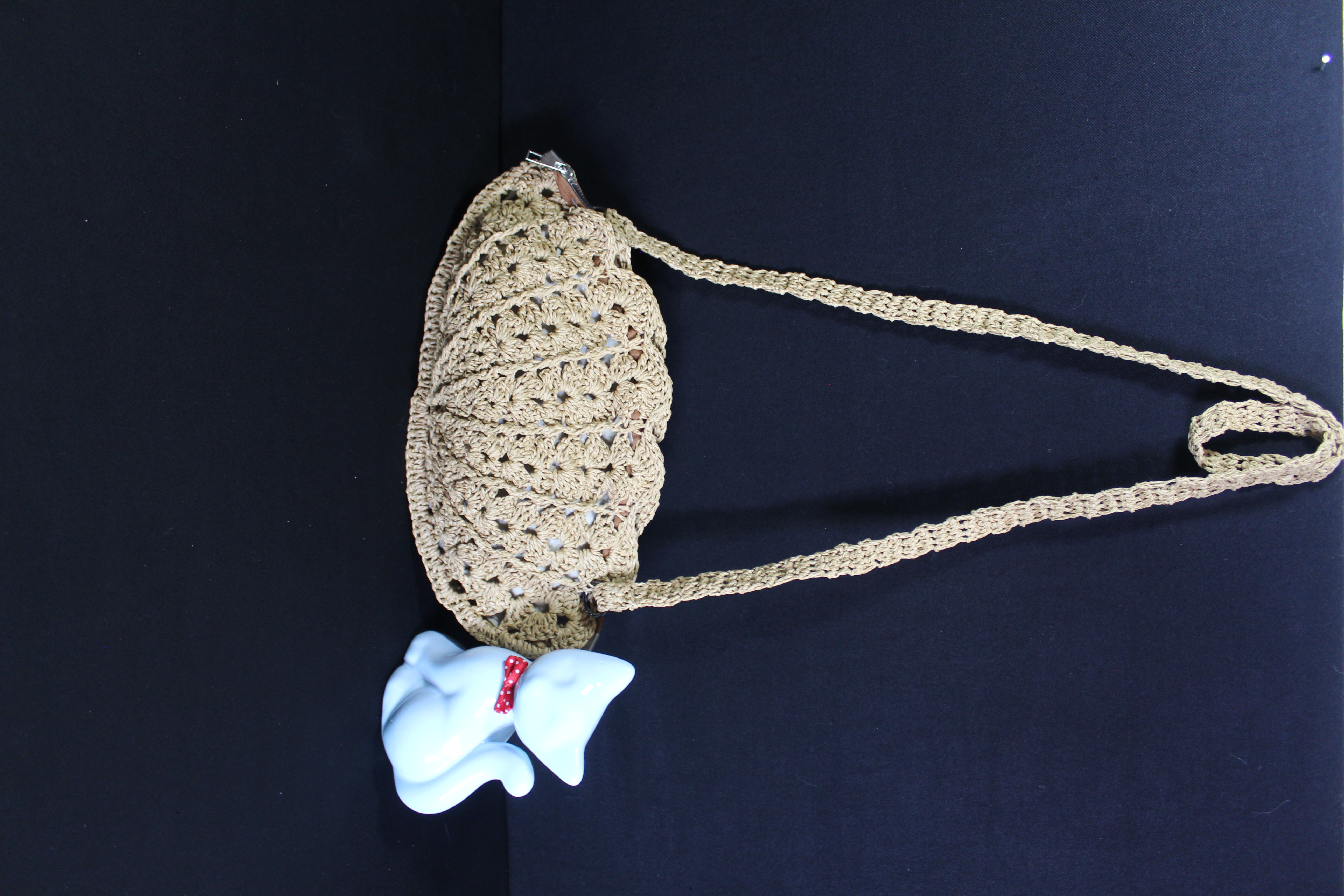 İstiridye Model Örgü Çanta