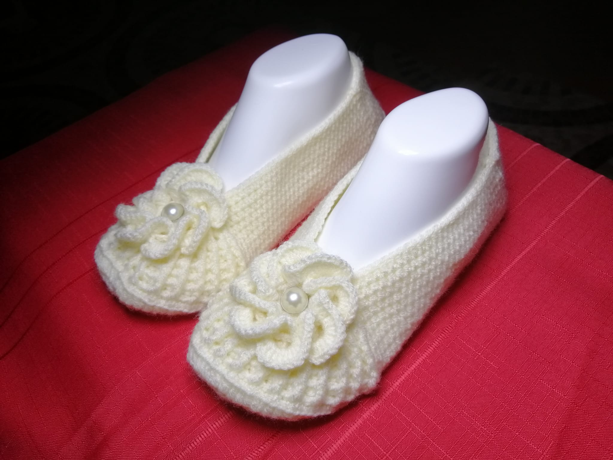 El Yapımı Örgü Patik